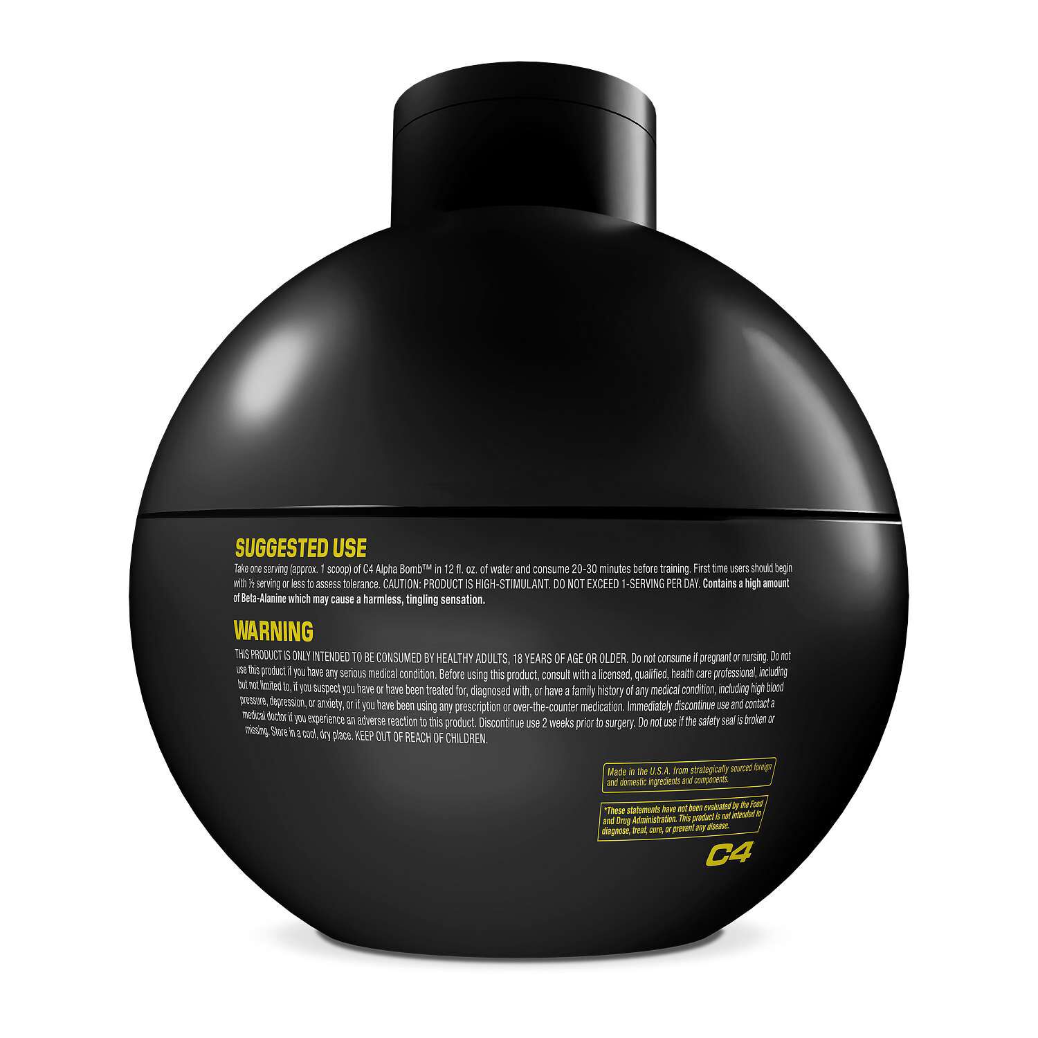 C4 Alpha Bomb Pre-Workout - Blue Rageberry (20 Servings)