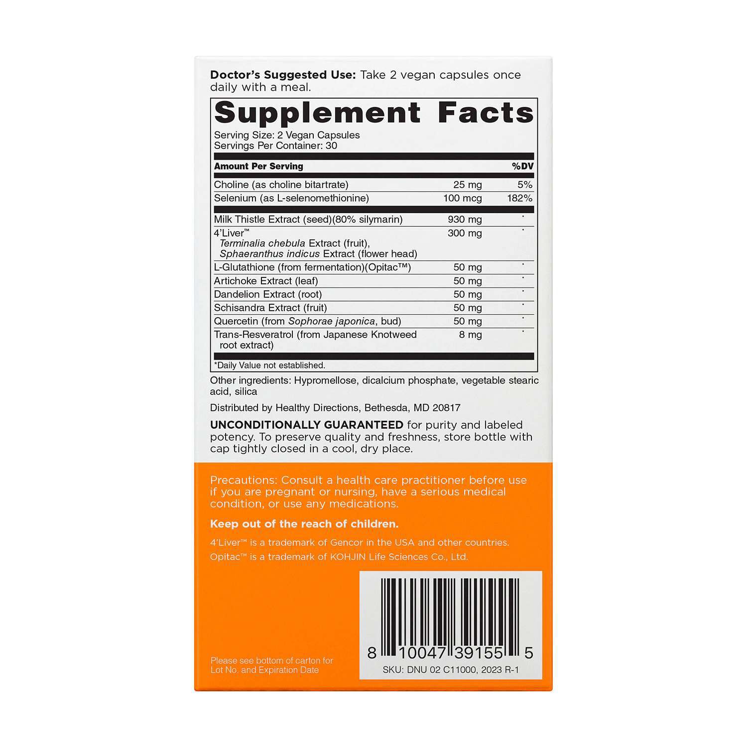 Liver Plus Revive and Restore - 60 Vegan Capsules (30 Servings)  | GNC