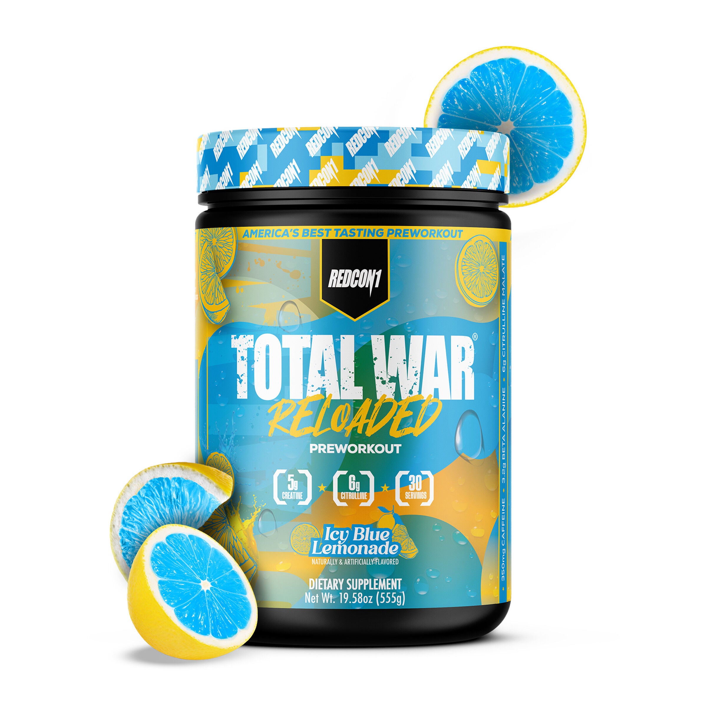Total War Reloaded Pre-Workout - Icy Blue Lemonade (30 Servings)