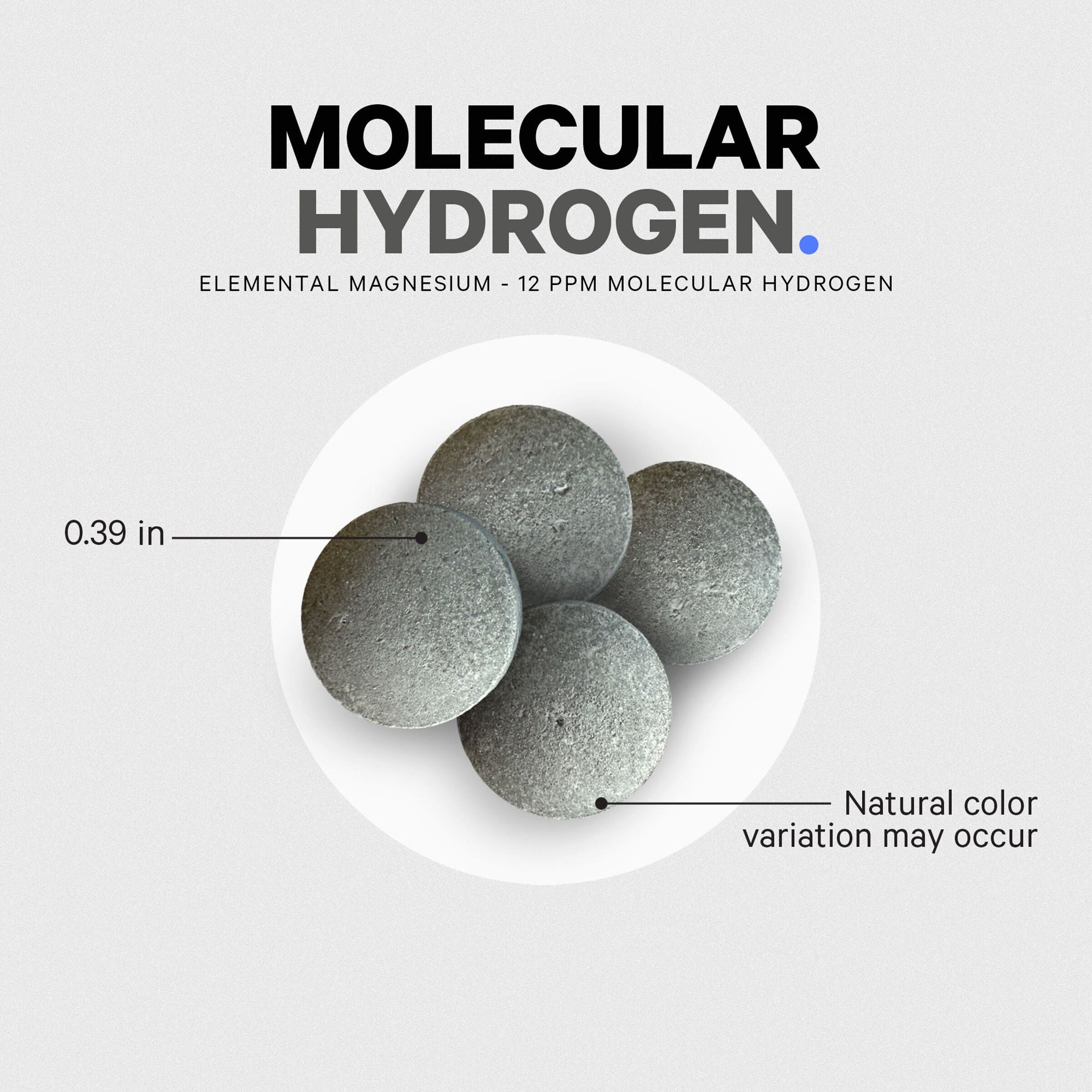 Molecular Hydrogen - 30 Tablets (30 Servings)  | GNC