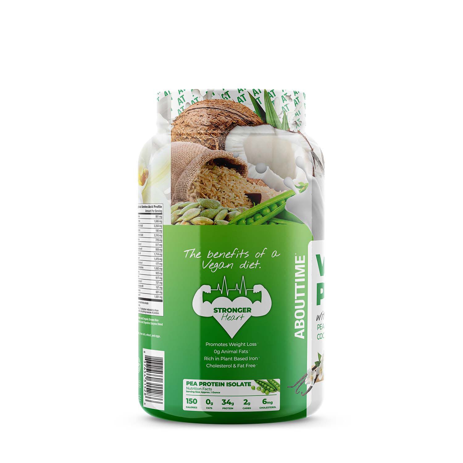 Vegan Protein - Natural Vanilla (32 Servings) Vanilla | GNC