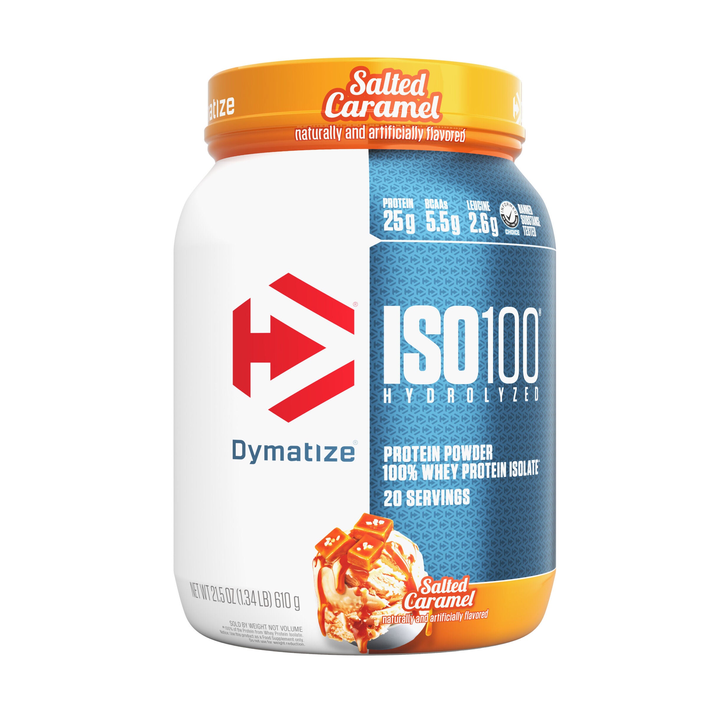 ISO100 Hydrolyzed - Salted Caramel (20 Servings) Salted Caramel | GNC