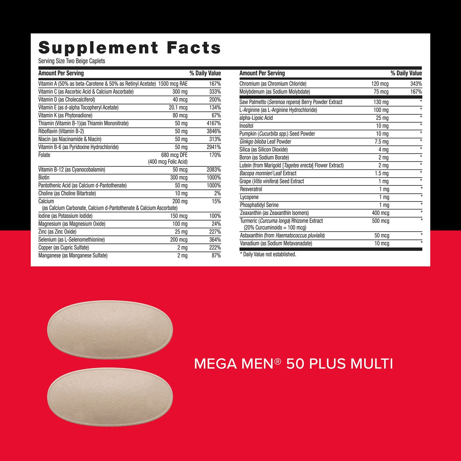 50 Plus Vitapak&reg; Program (1 Month Supply)  | GNC