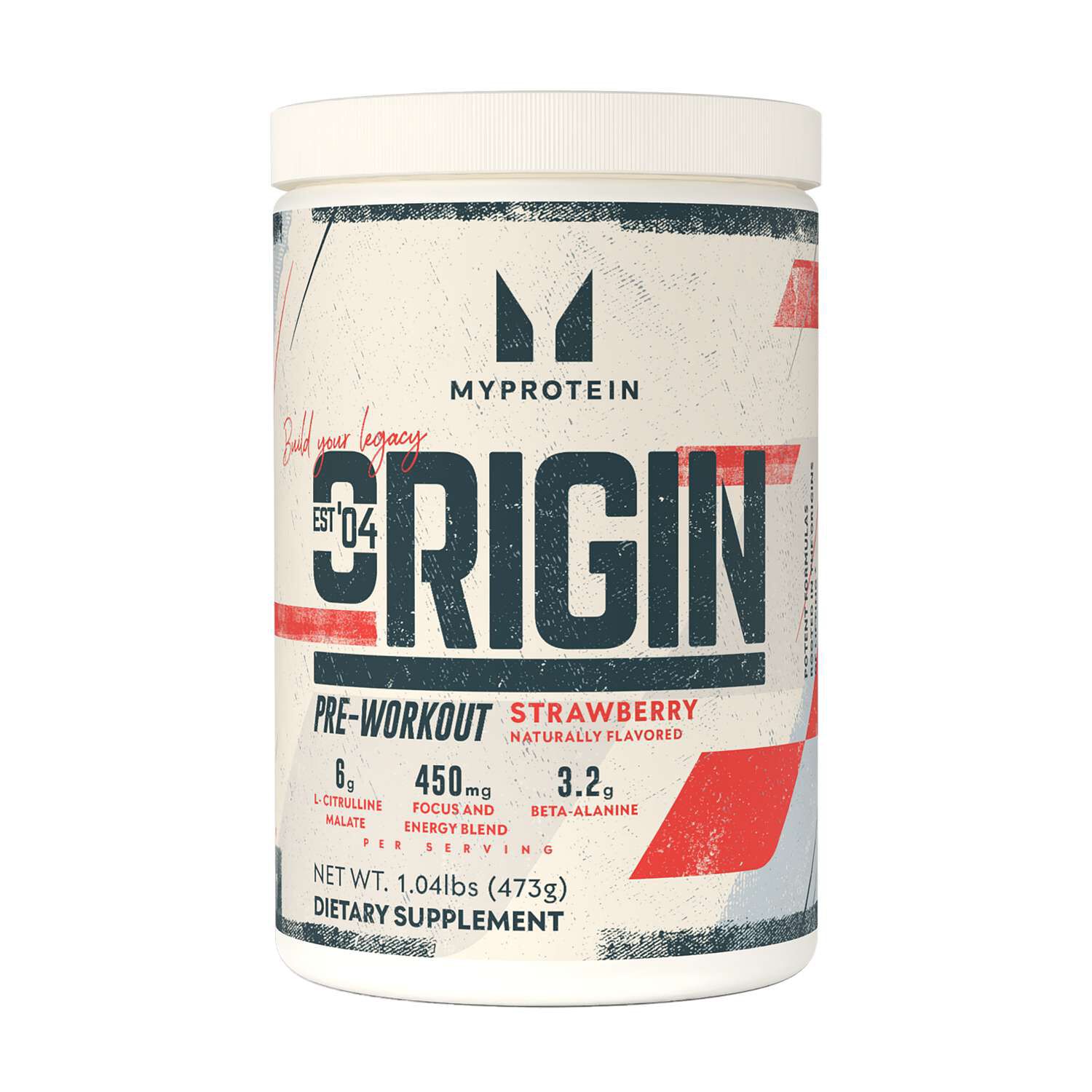 Origin Pre-Workout - Strawberry (30 Servings)