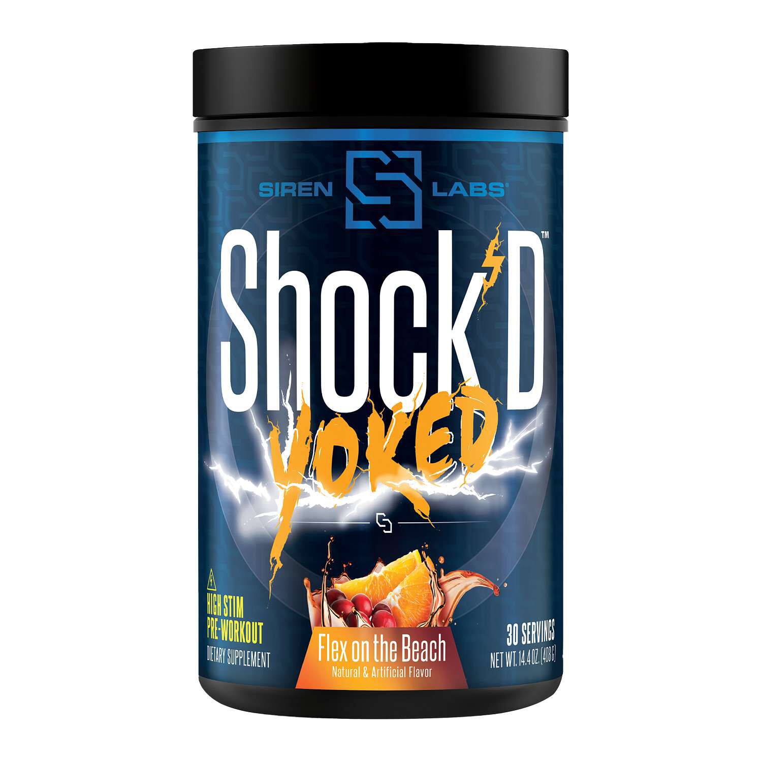 Shock'D Yoked - Flex on the Beach (30 Servings) Flex on the Beach | GNC