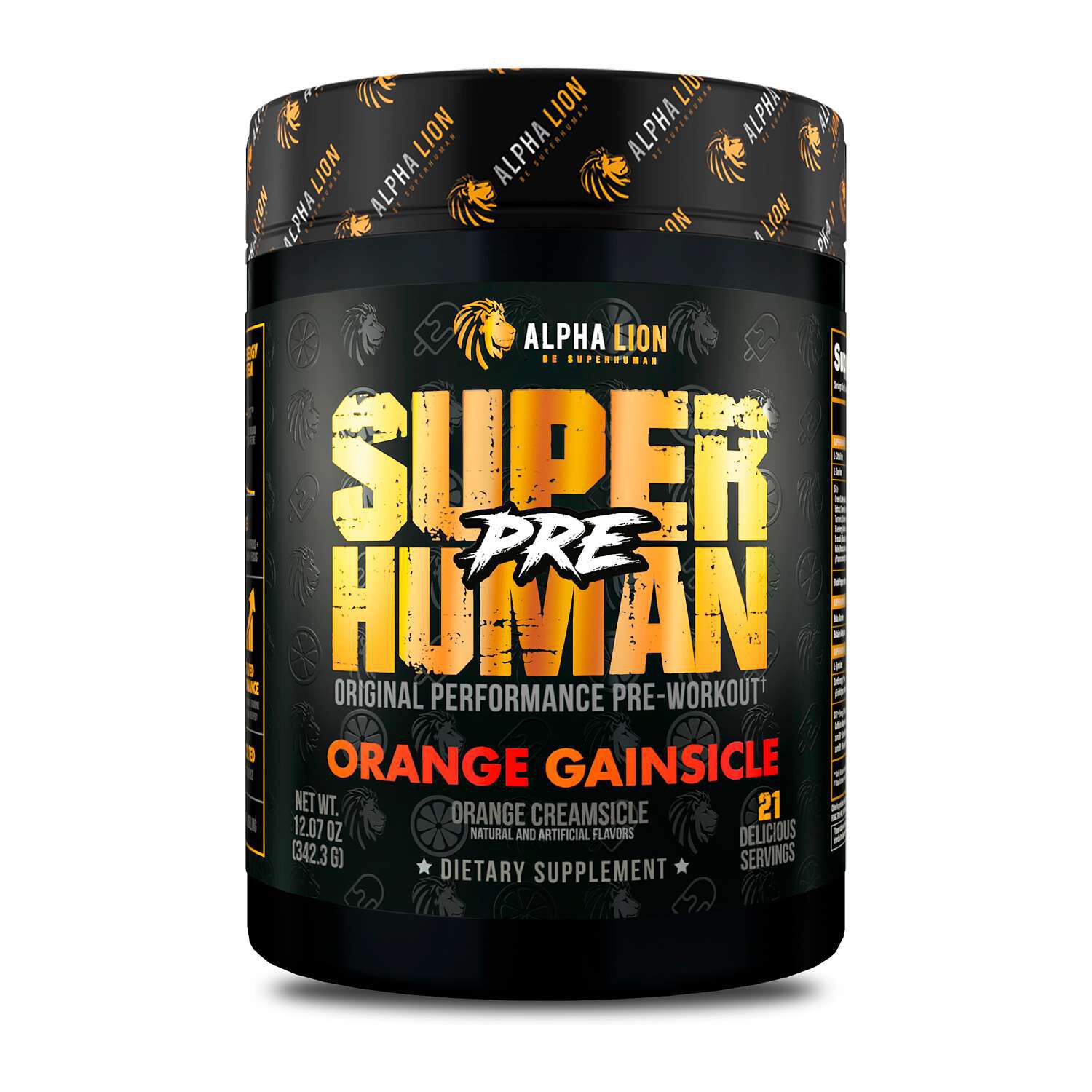 Superhuman Pre-Workout - Orange Creamsicle(21 Servings) Orange Creamsicle | GNC