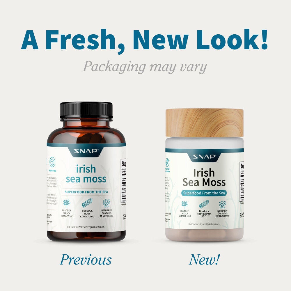 Irish Sea Moss - 60 Capsules &#40;30 Servings&#41;  | GNC