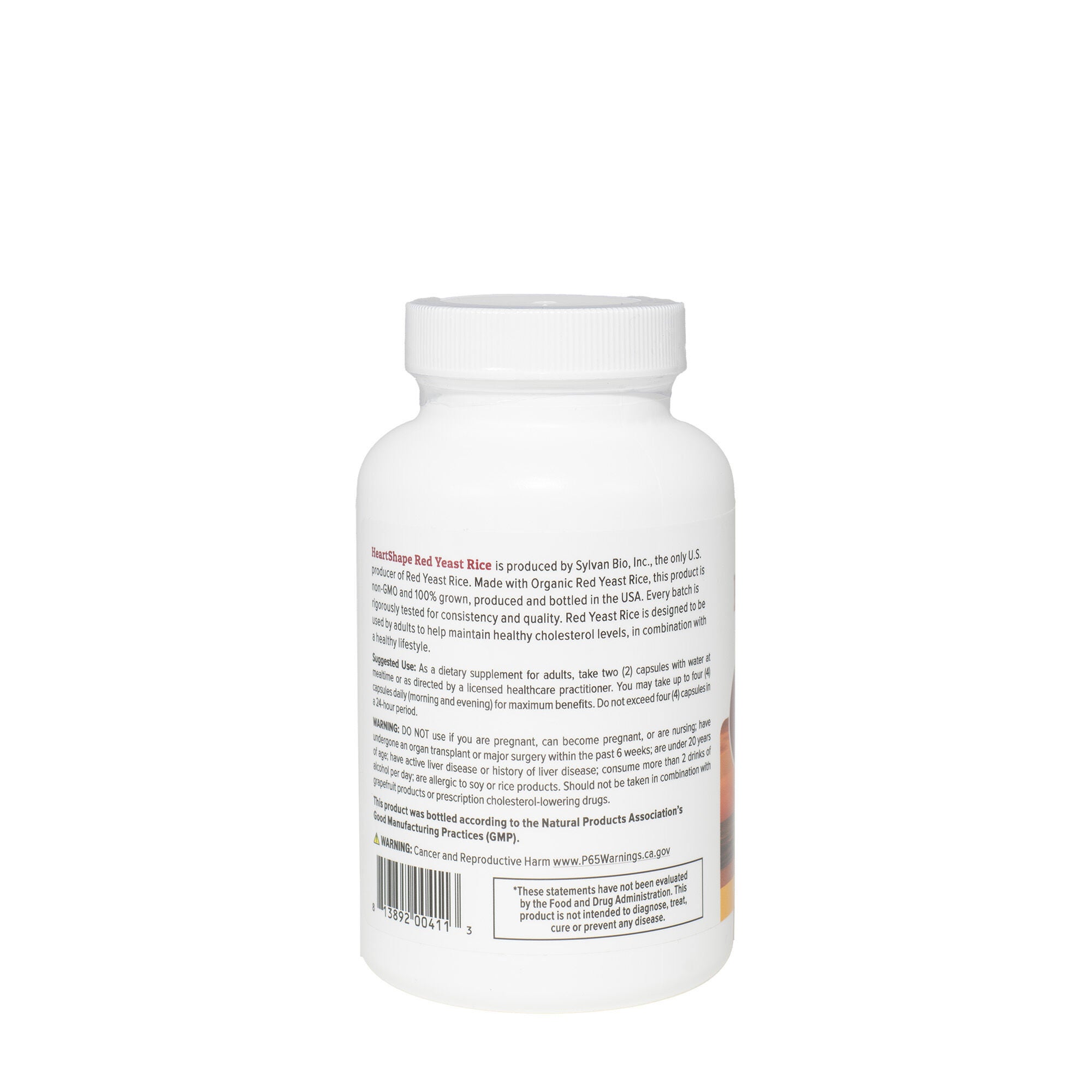 Red Yeast Rice - 120 Capsules (60 Servings)  | GNC