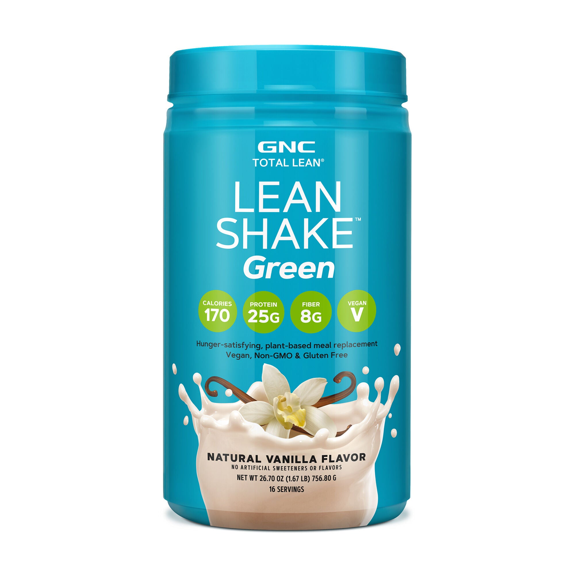 Gnc Total Lean Leanshake Green Natural Vanilla Gnc