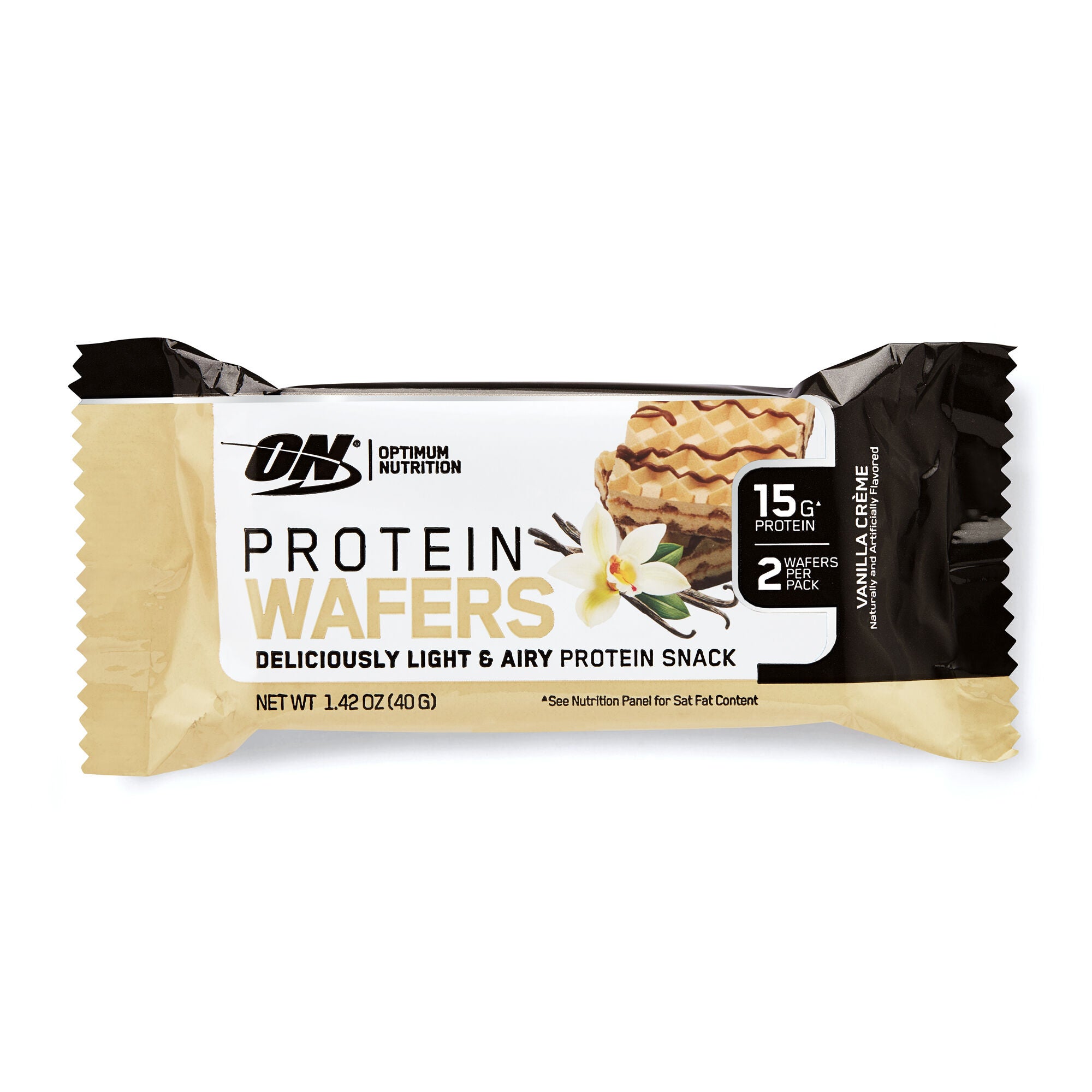 Optimum Nutrition Protein Wafers - Vanilla Crème | GNC