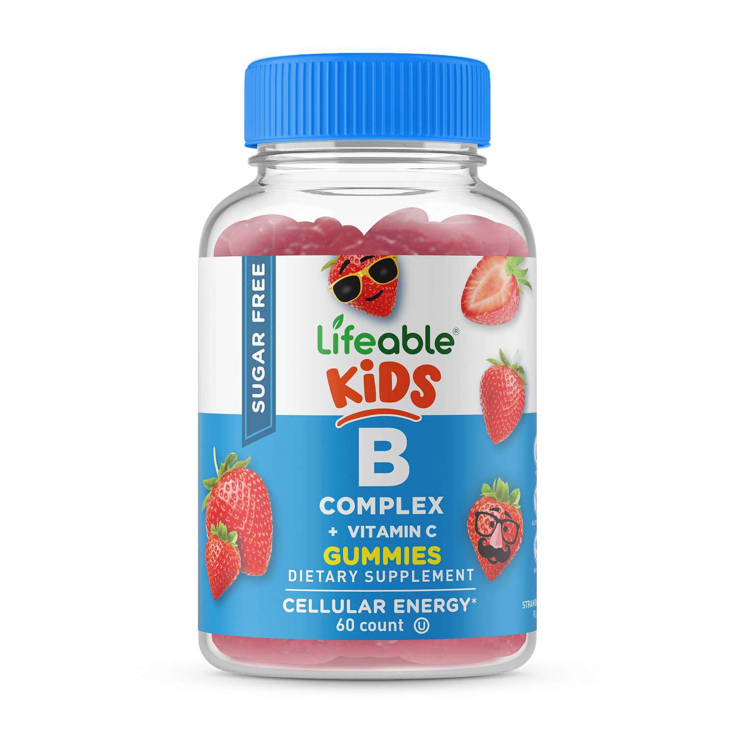 Kids Sugar Free B Complex - 60 Gummies (60 Servings)  | GNC
