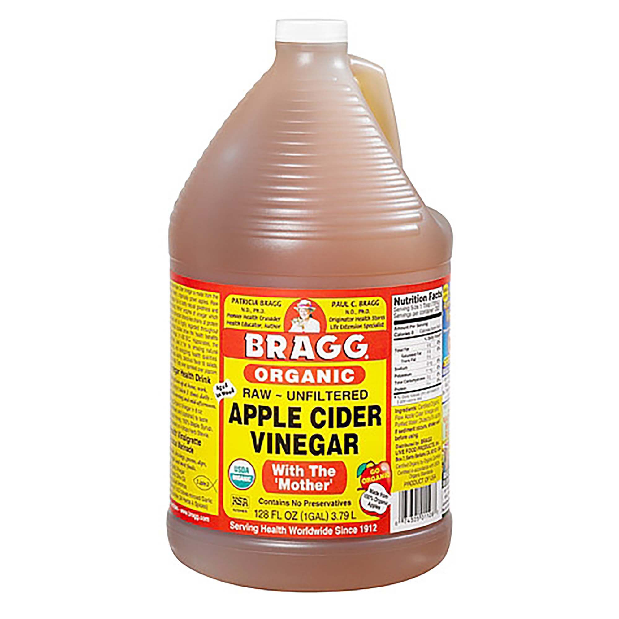 Bragg Apple Cider Vinegar With Mother Nutrition Facts Besto Blog