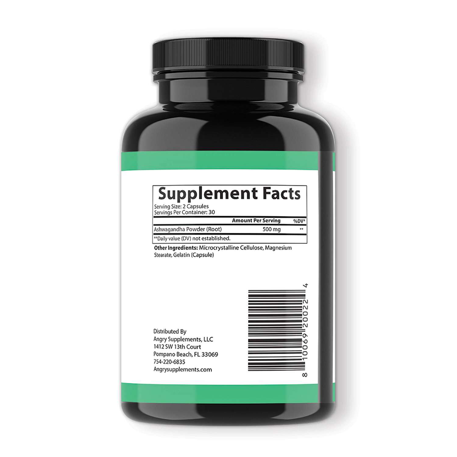Just Pure Ashwagandha - 60 Capsules (30 Servings)  | GNC