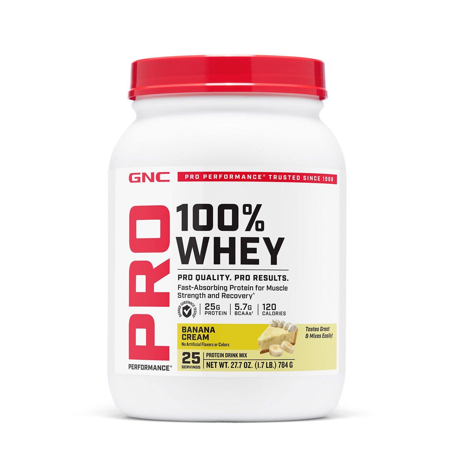 100% Whey 2.0 - Banana Cream (25 Servings)  | GNC