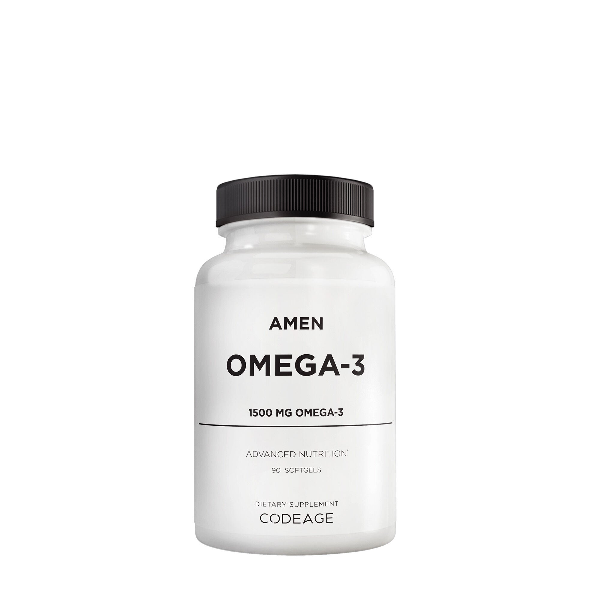 AMEN - Omega-3 1500mg - 90 Softgels (45 Servings)  | GNC