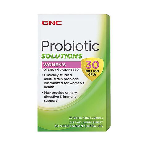 Probiotic Solutions Women&#39;s - 30 Billion CFUs - 30 Capsules &#40;30 Servings&#41;  | GNC