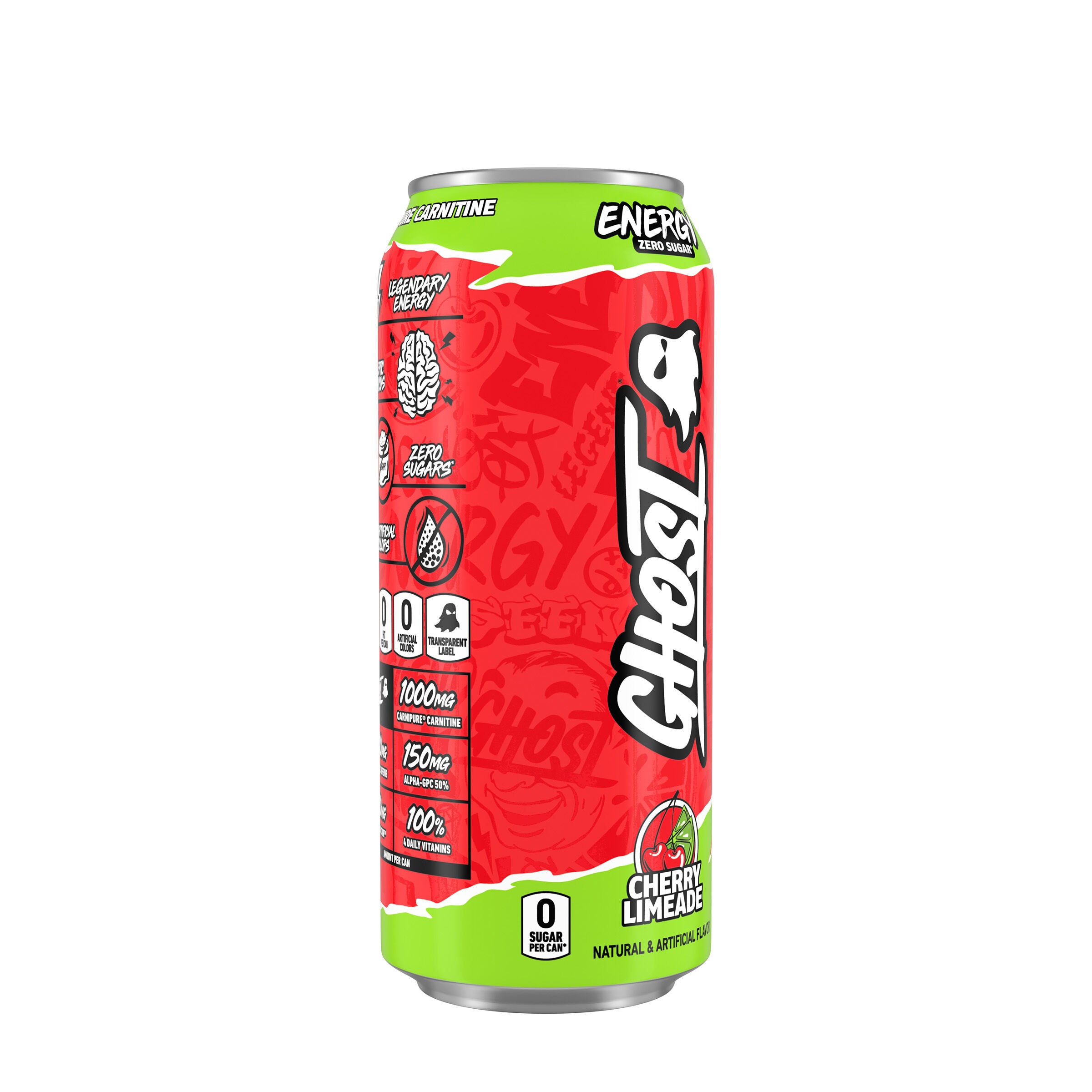 Energy Drink - Cherry Limeade - 16oz. (12 Cans) Cherry Limeade | GNC