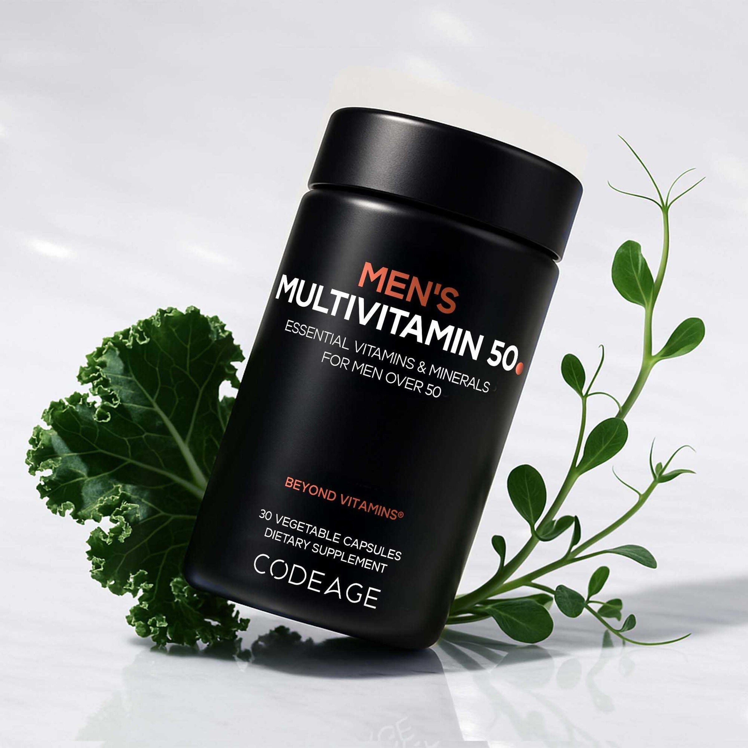 Men's Multivitamin 50+ - 30 Vegetable Capsules (30 Servings)  | GNC