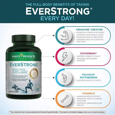 EverStrong&trade; - 120 Tablets &#40;30 Servings&#41;  | GNC