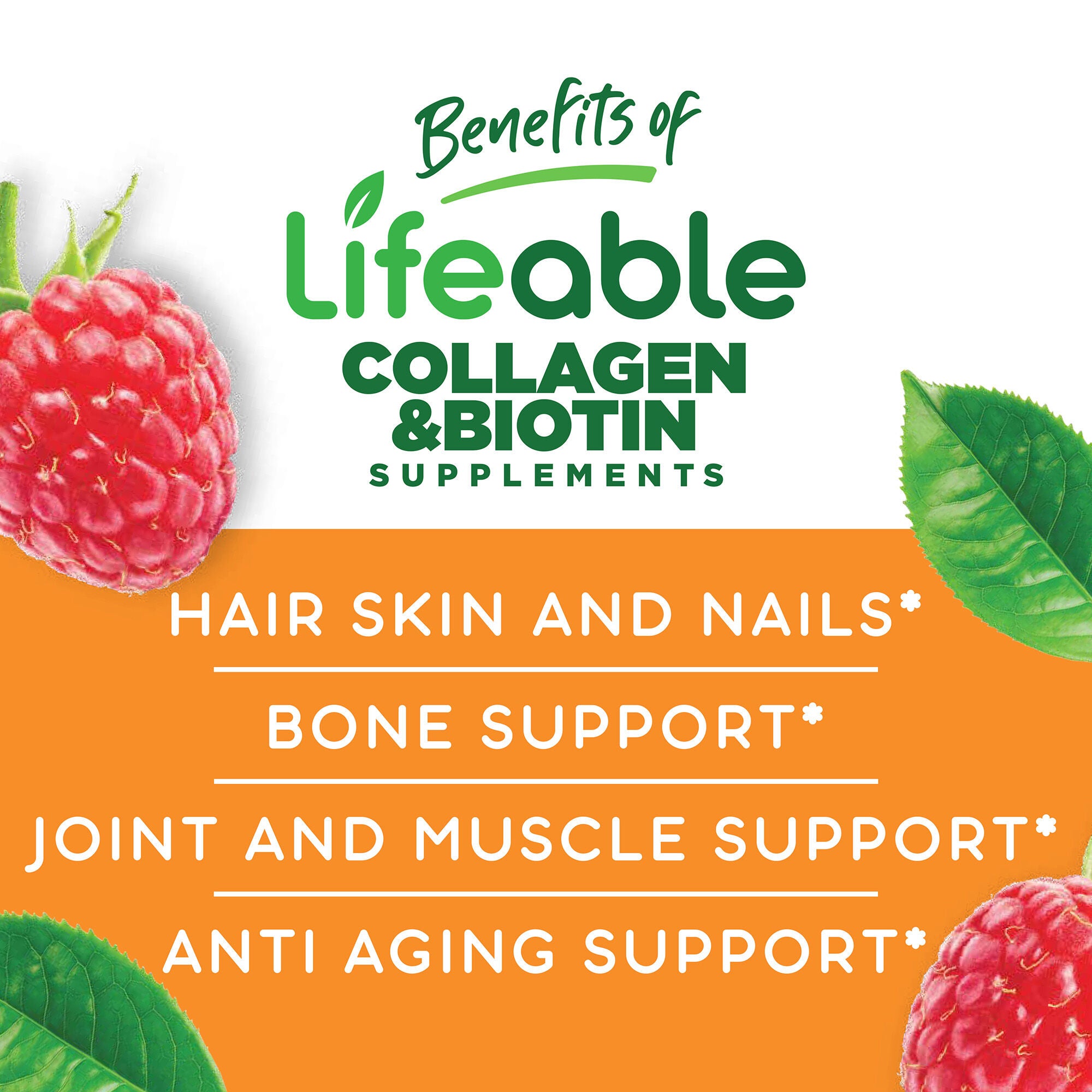 Collagen and Biotin - 60 Gummies (30 Servings)  | GNC