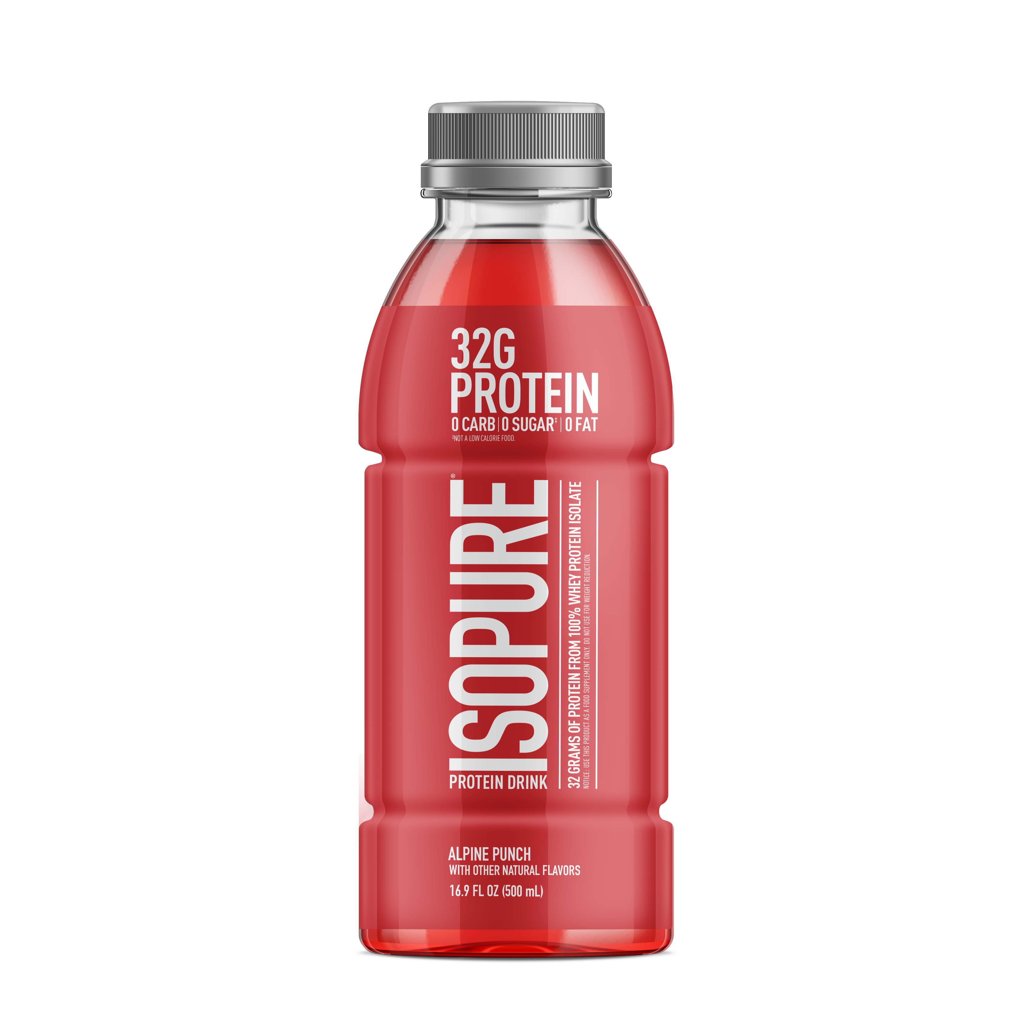 Isopure Protein Drink Alpine Punch 12 Bottles GNC