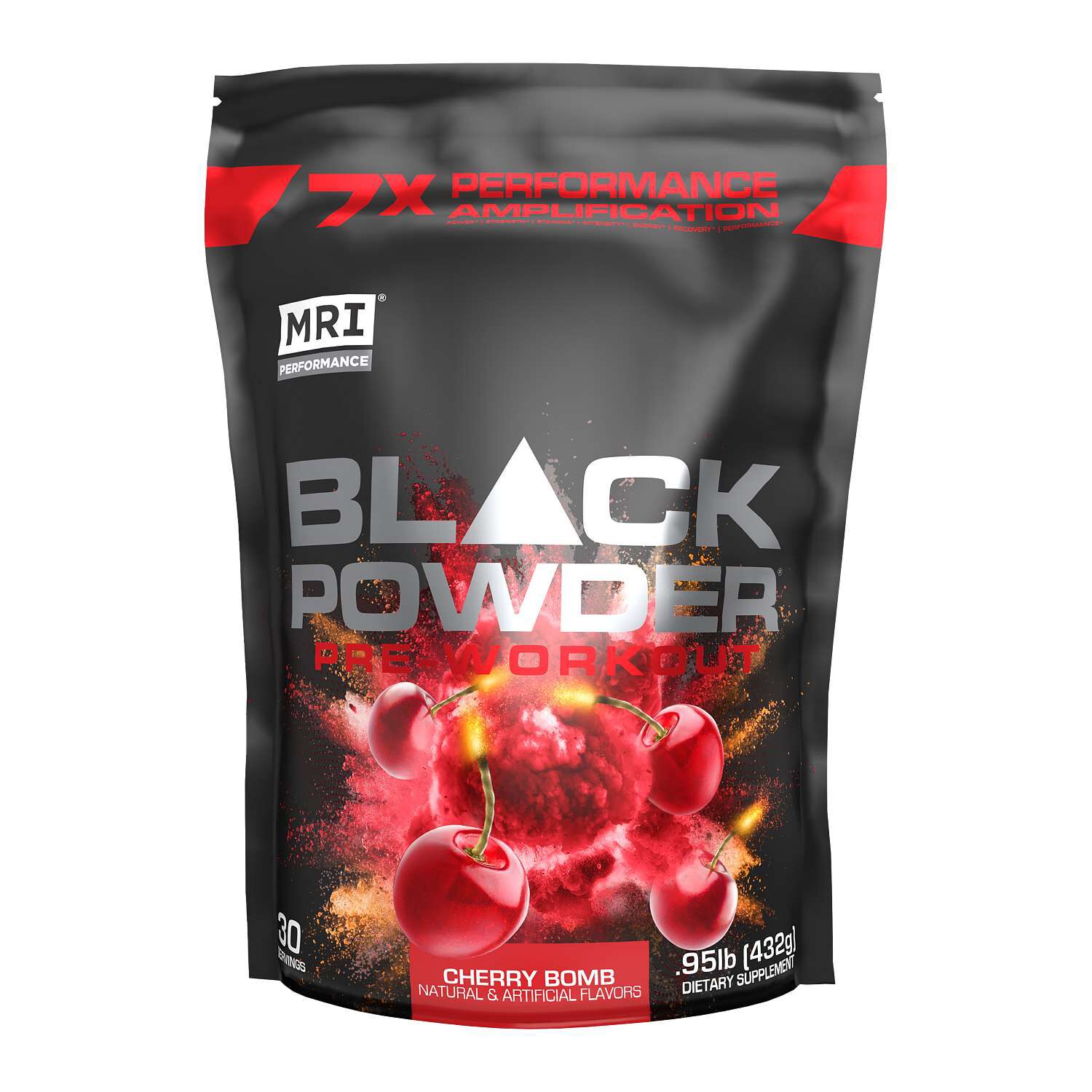 Black Powder Pre-Workout - Cherry Bomb (30 Servings) Cherry Bomb | GNC