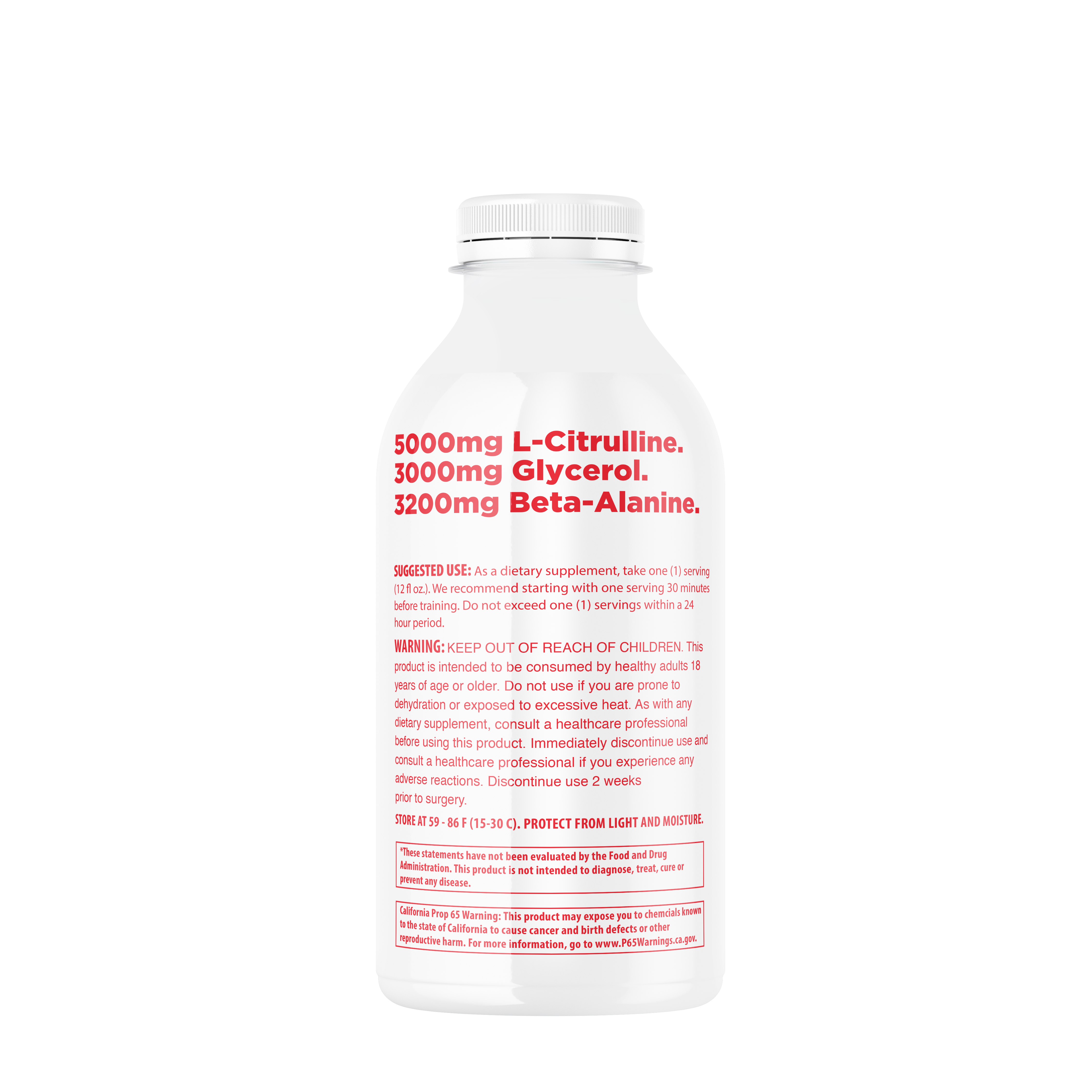 Pump Non-Stim Preworkout RTD - Fruit Punch - 12oz. (12 Bottles)  | GNC