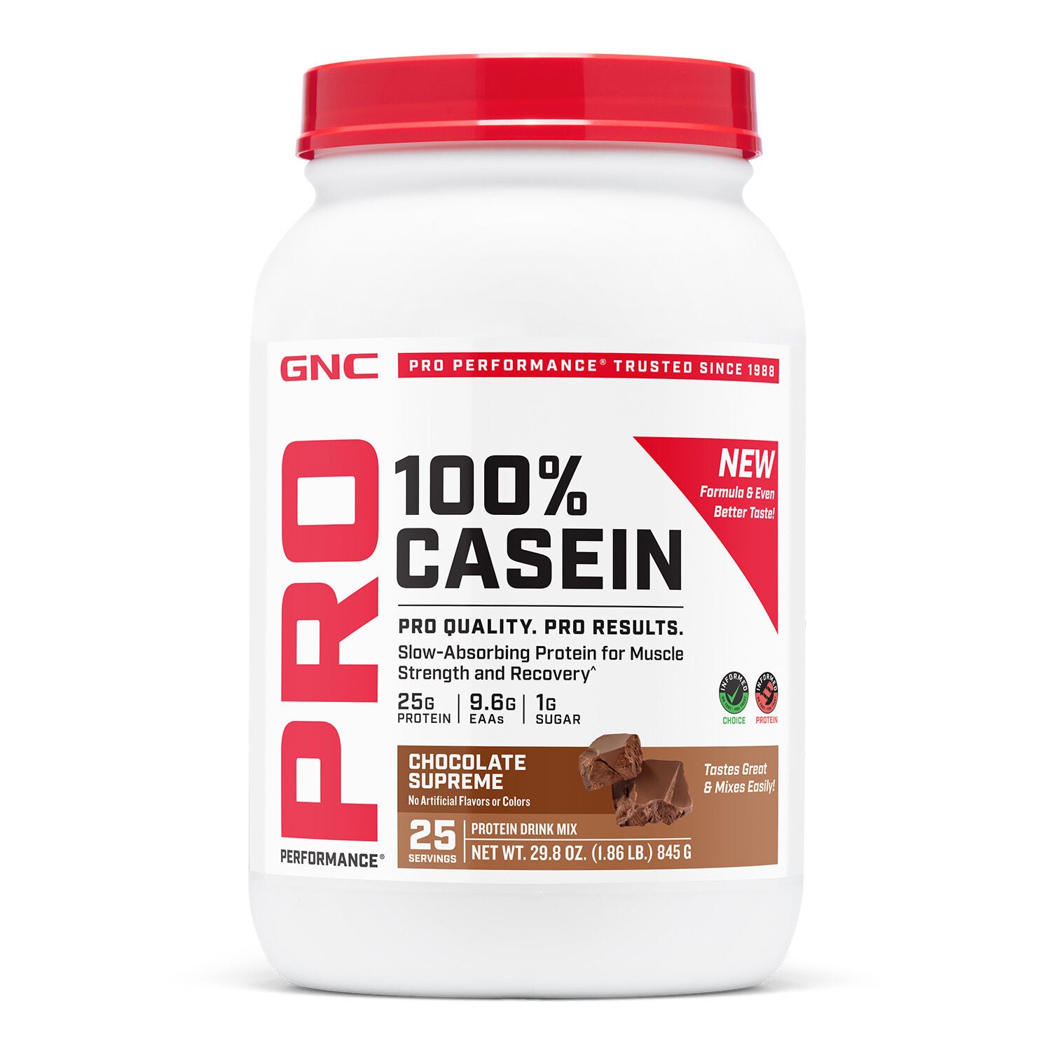 100% Casein - Chocolate Supreme (25 Servings) Chocolate Supreme | GNC