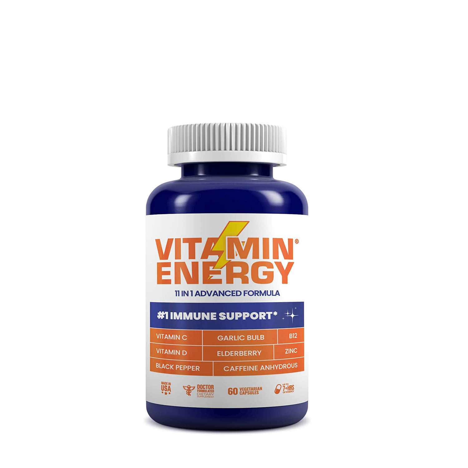 11 In 1 Advanced Formula Immune Support - 60 Vegetarian Capsules