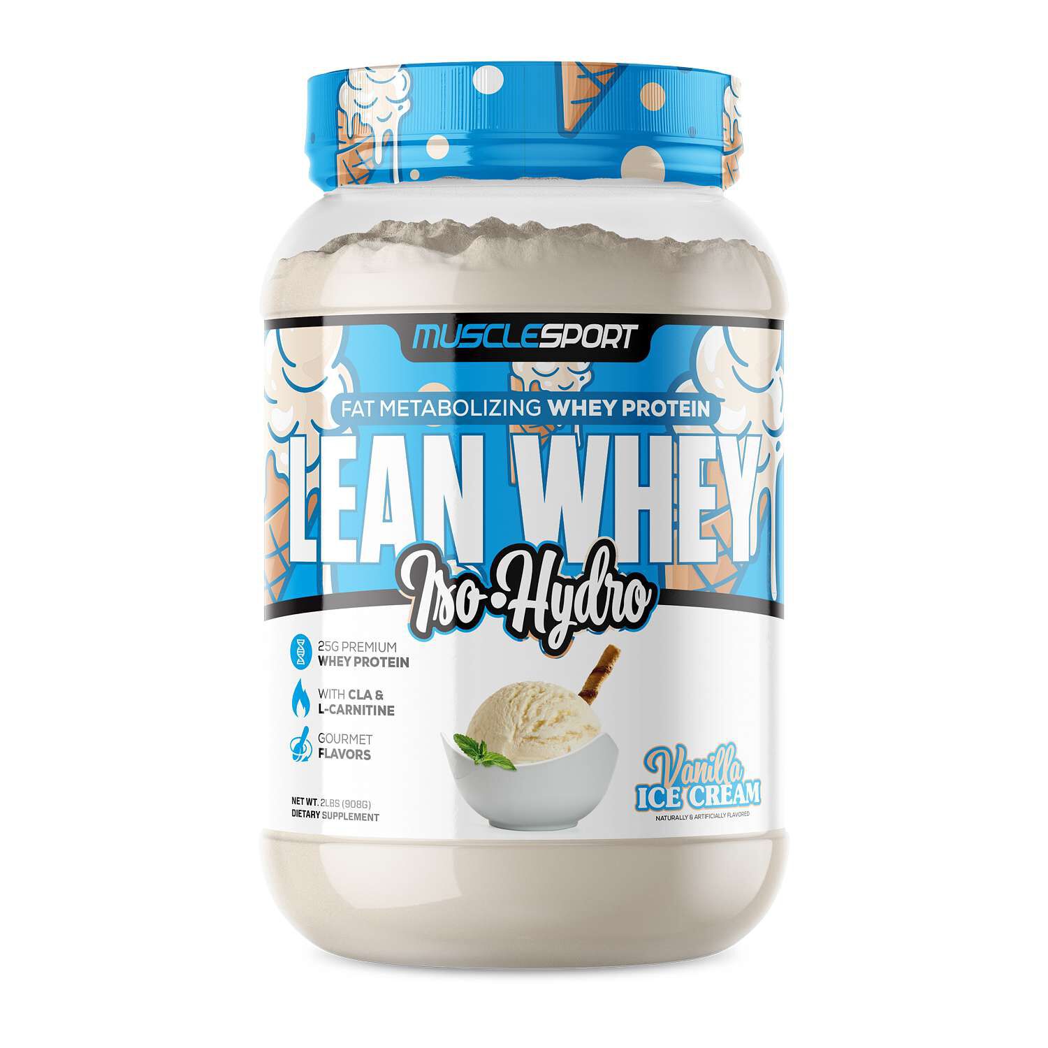 Lean Whey Iso-Hydro Protein - Vanilla Ice Cream (26 Servings)  | GNC