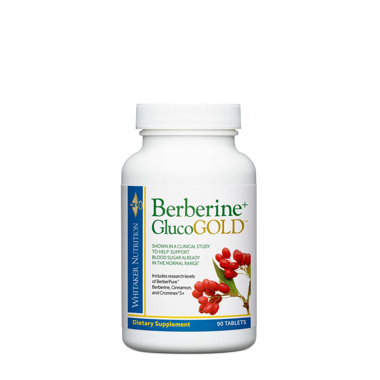 Whitaker Nutrition Berberine Glucogold Gnc