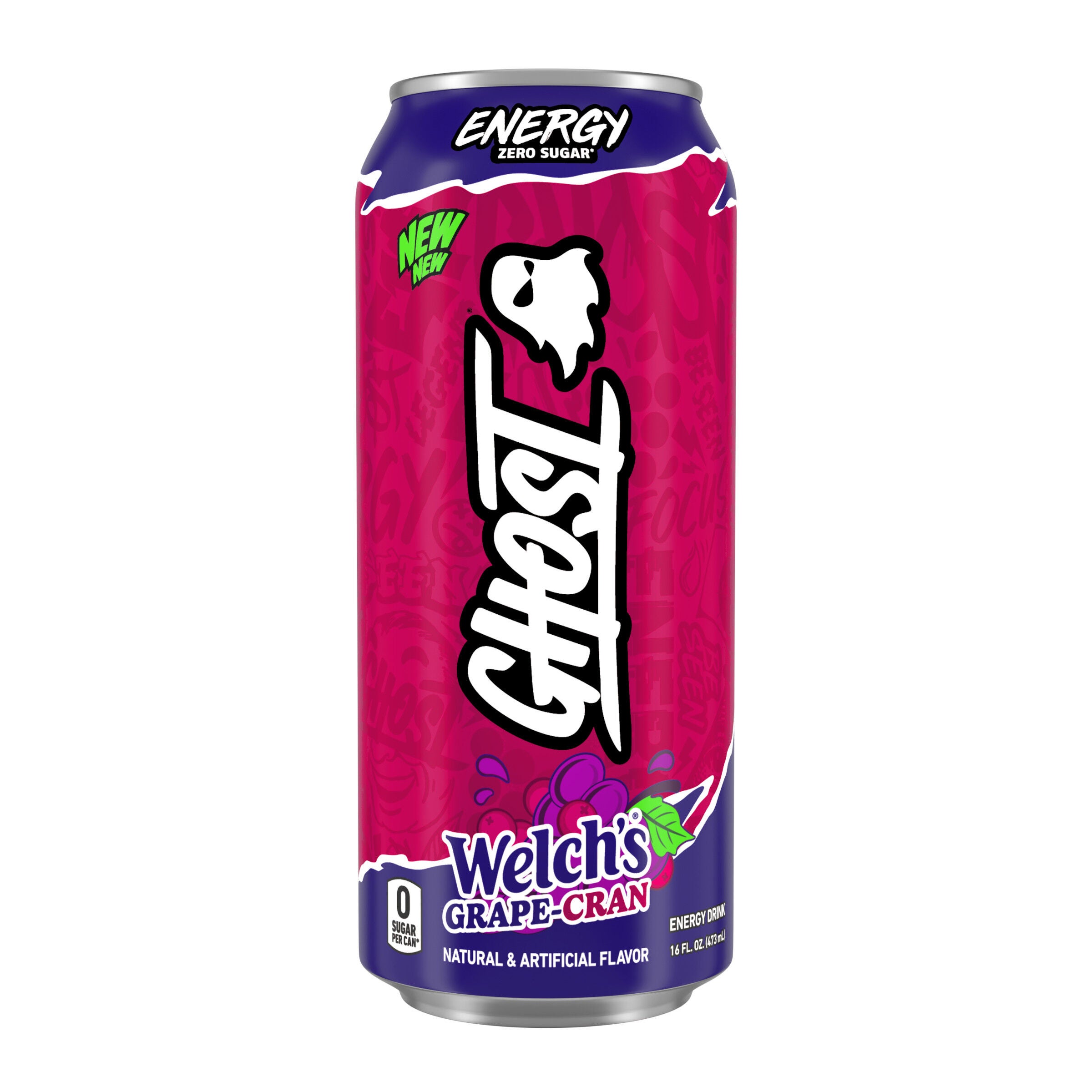 Energy Drink - Welch's Grape Cran&reg; - 16 fl oz. (12 Cans) Welch's Grape Cran&reg; | GNC