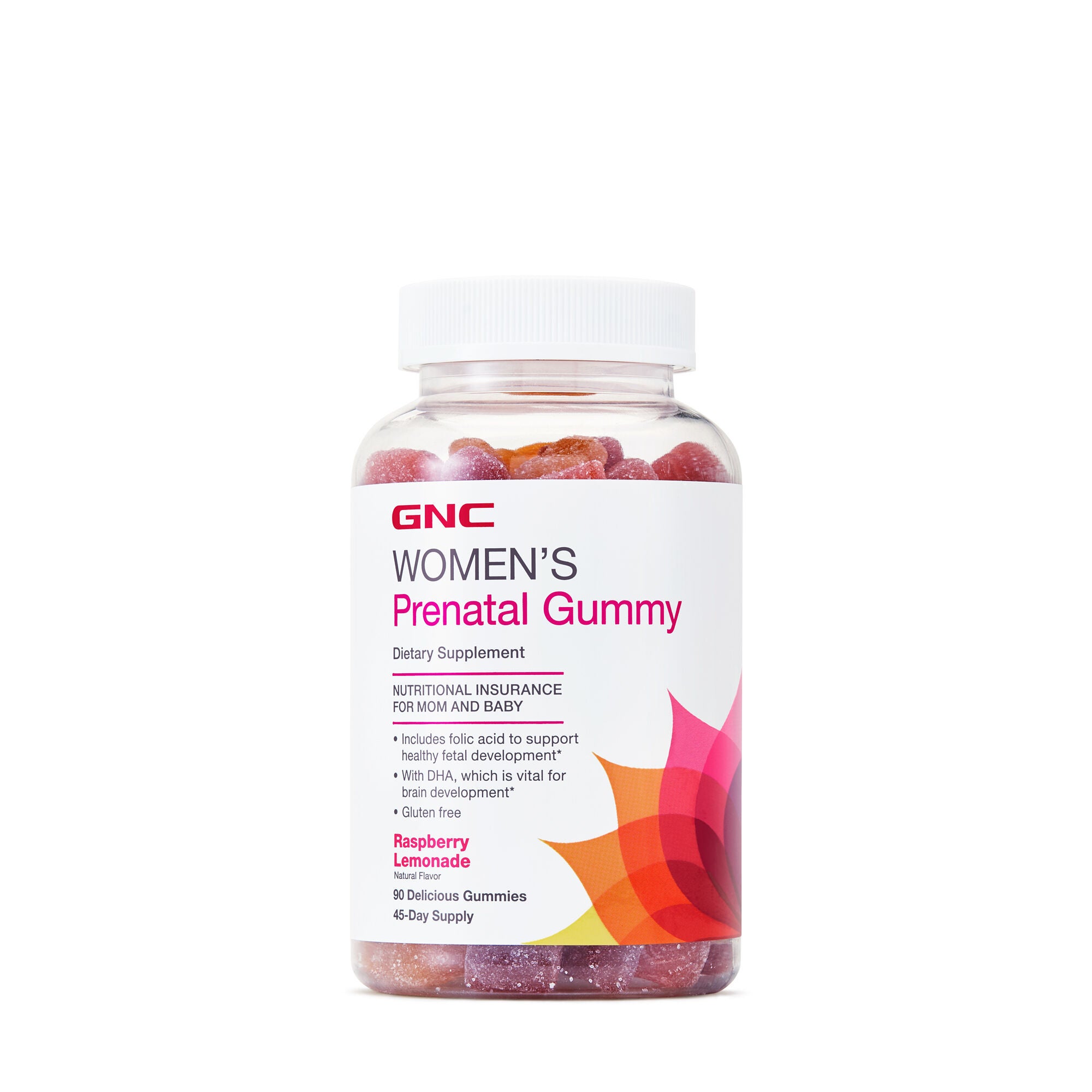 Gnc Women S Prenatal Gummy Raspberry Lemonade Gnc