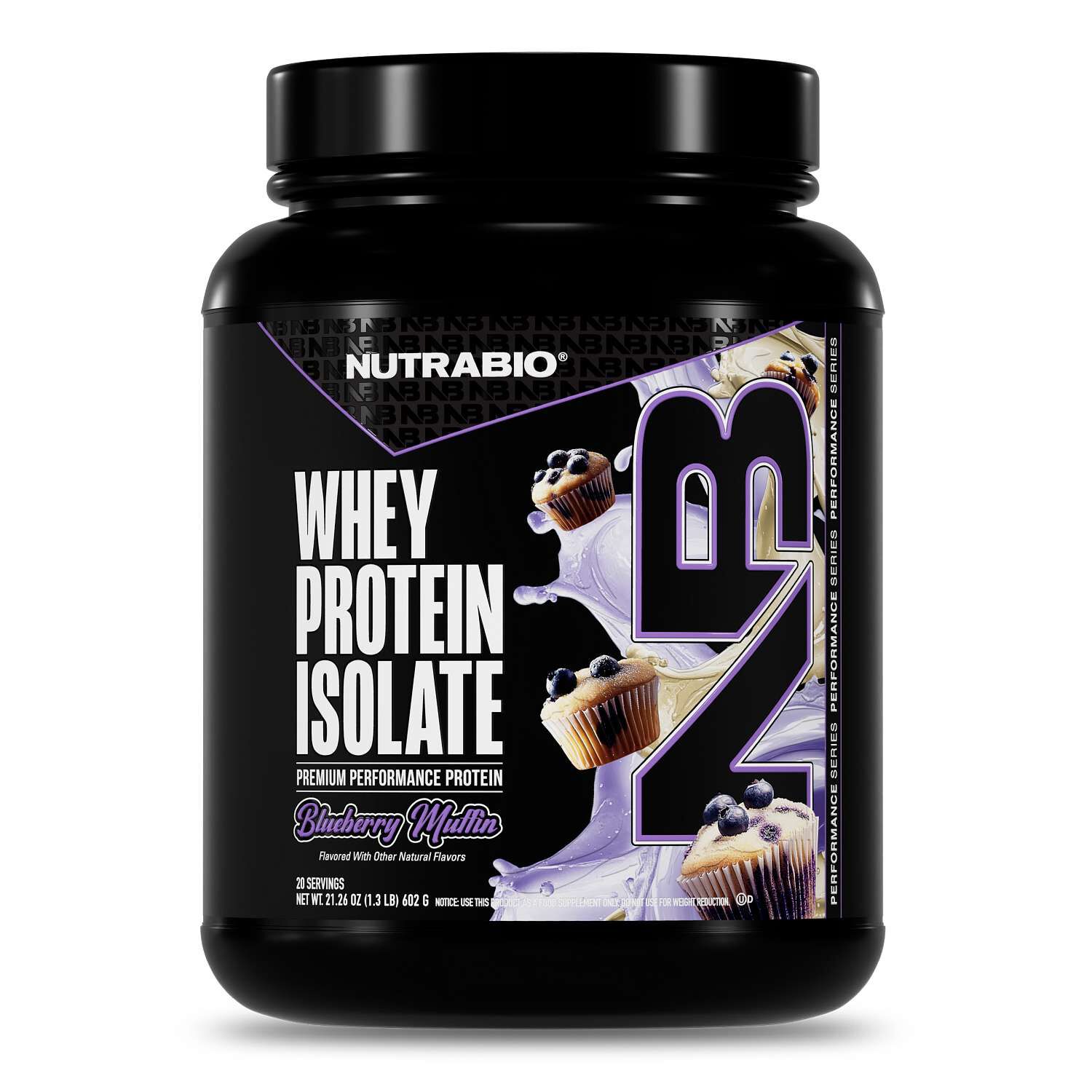 Whey Protein Isolate - Blueberry Muffin (20 Servings) Blueberry Muffin | GNC