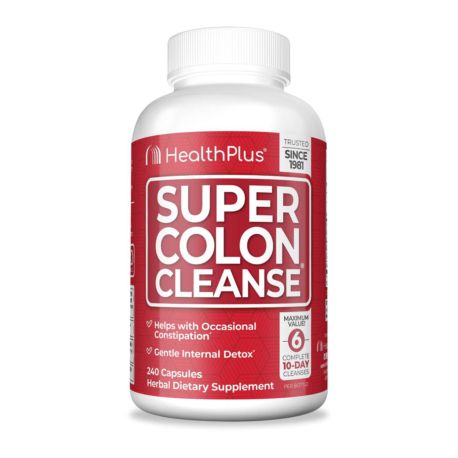 Super Colon Cleanse&reg; - 240 Capsules (120 Servings)