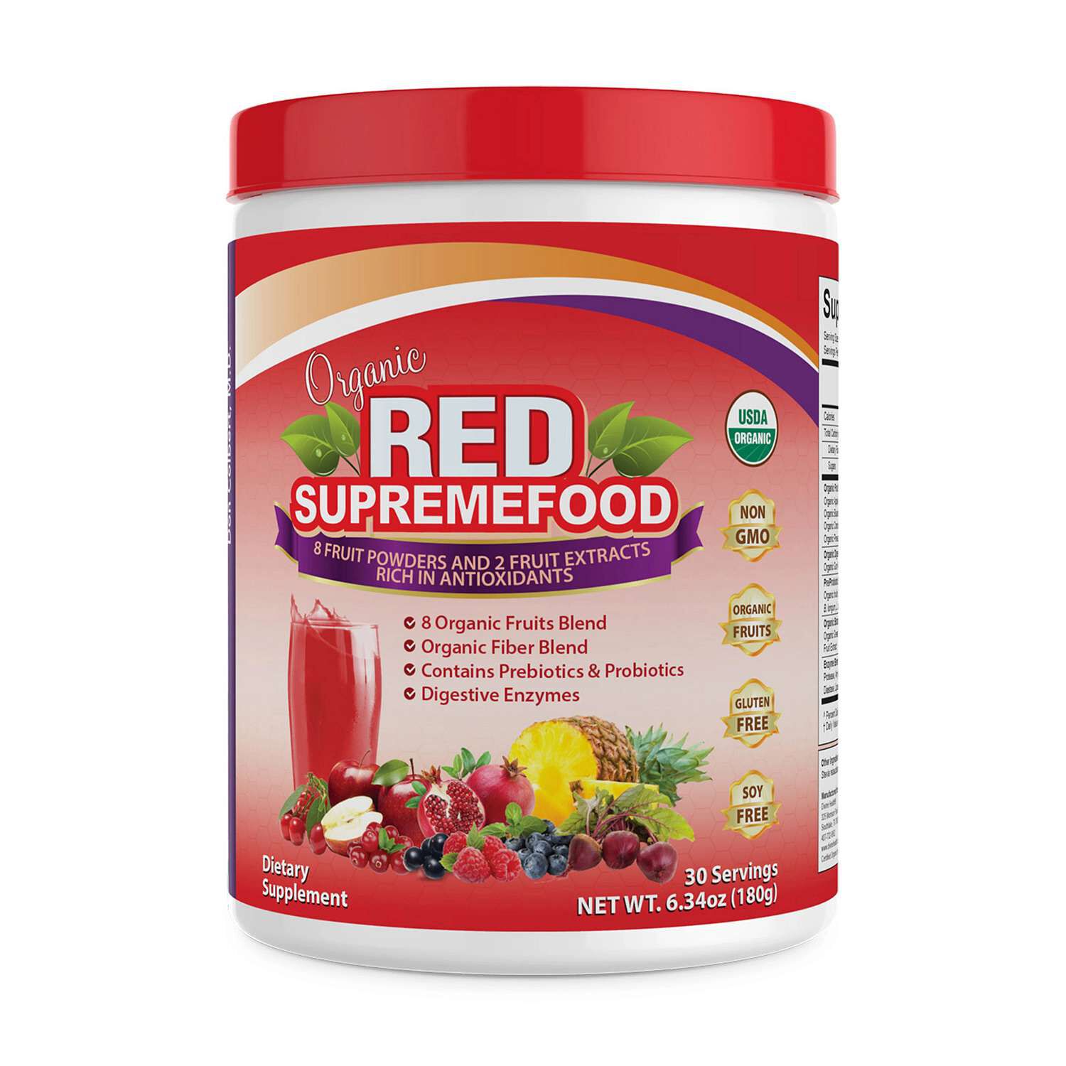 Organic Red Supremefood - 6.34 oz. (30 Servings)  | GNC