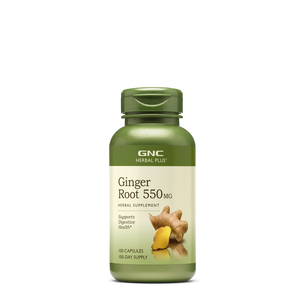 Ginger Root 550mg - 100 Capsules  | GNC