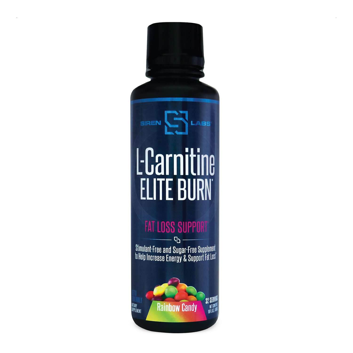 L-Carnitine Elite Burn&trade; - Rainbow Candy - 16 oz. (32 Servings)  | GNC