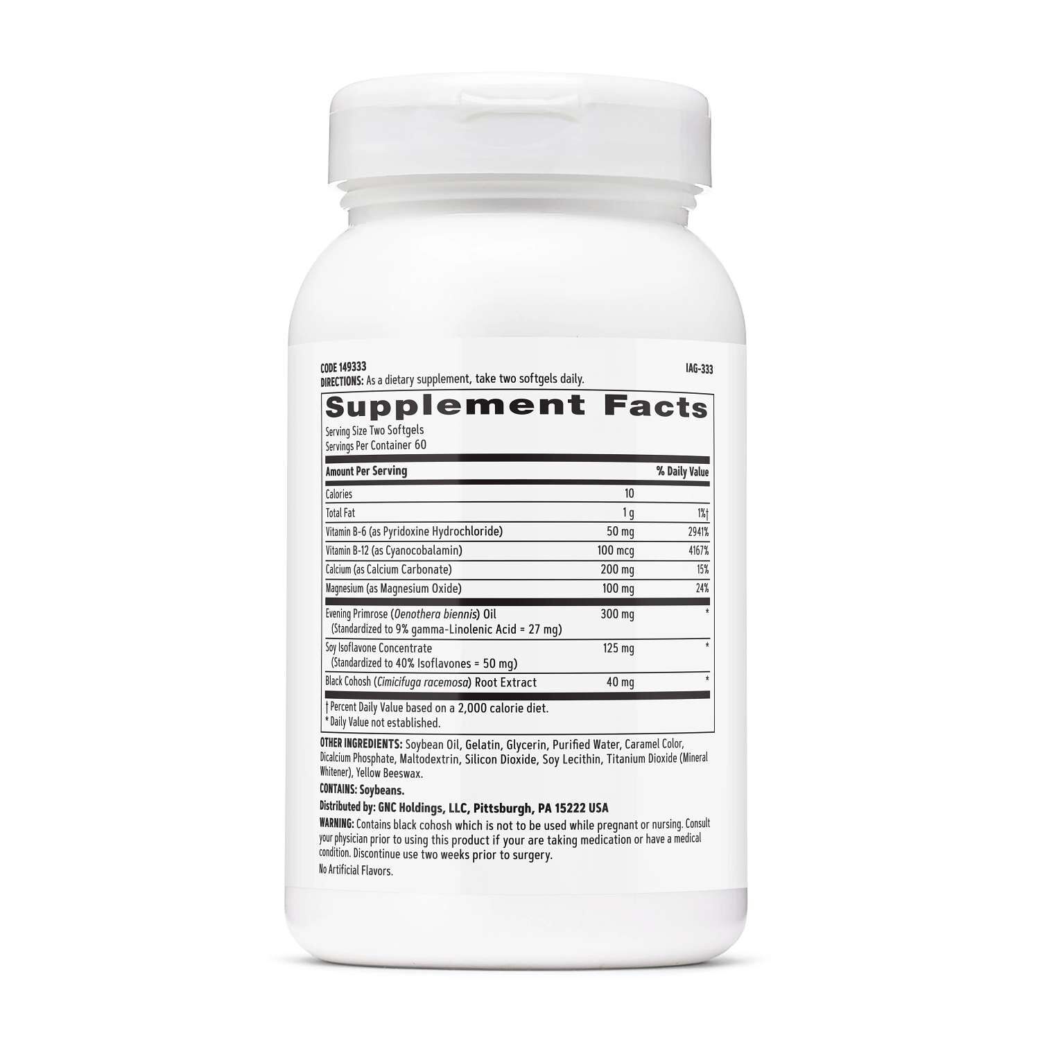 Phytoestrogen Formula - 120 Softgels (60 Servings)  | GNC