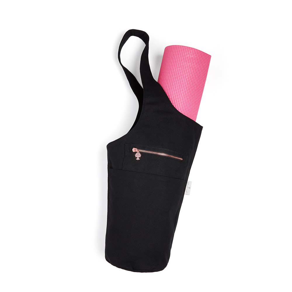 Yoga Tote - Black/Rose Gold  | GNC