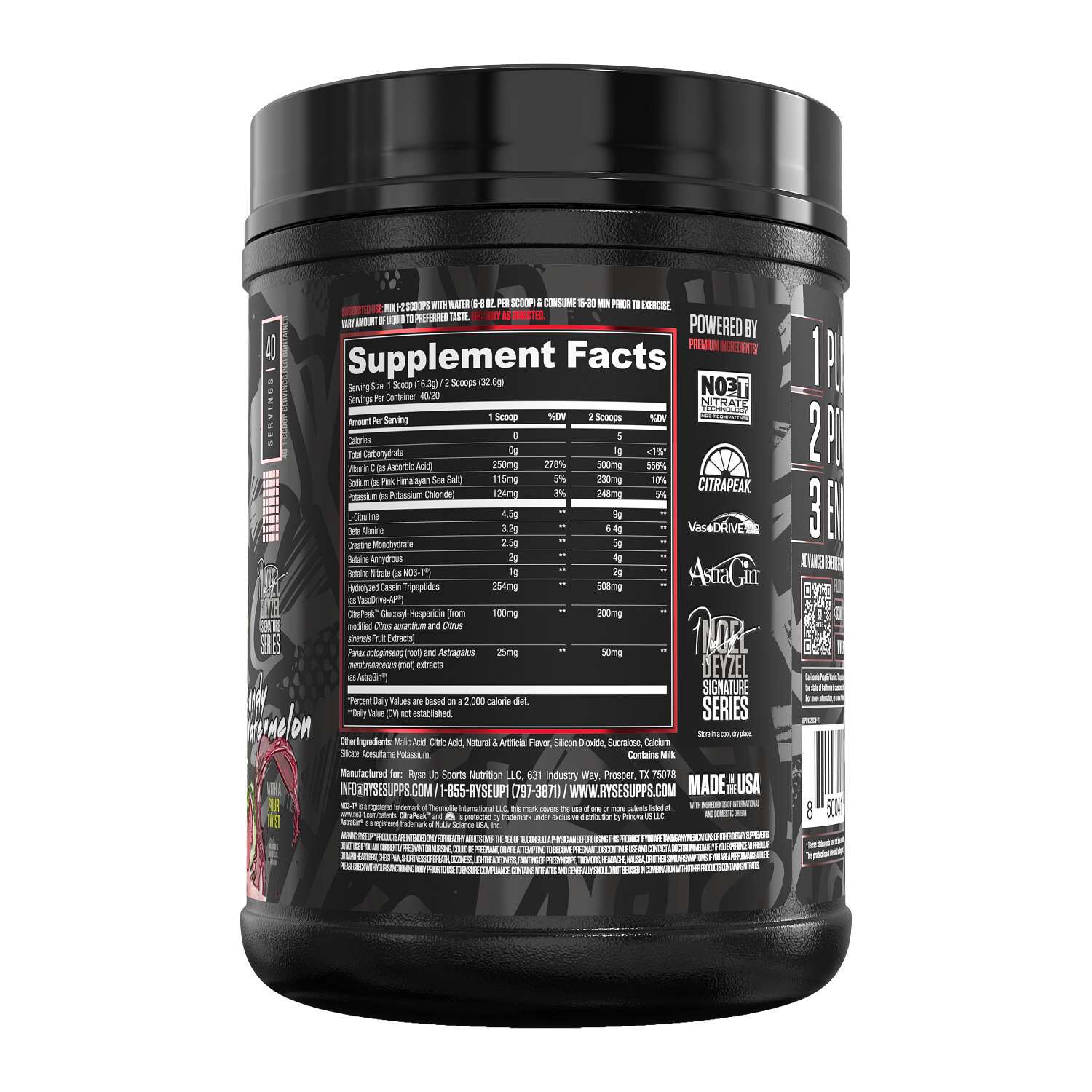Pump Daddy Pre-Workout - Candy Watermelon (40 Servings)