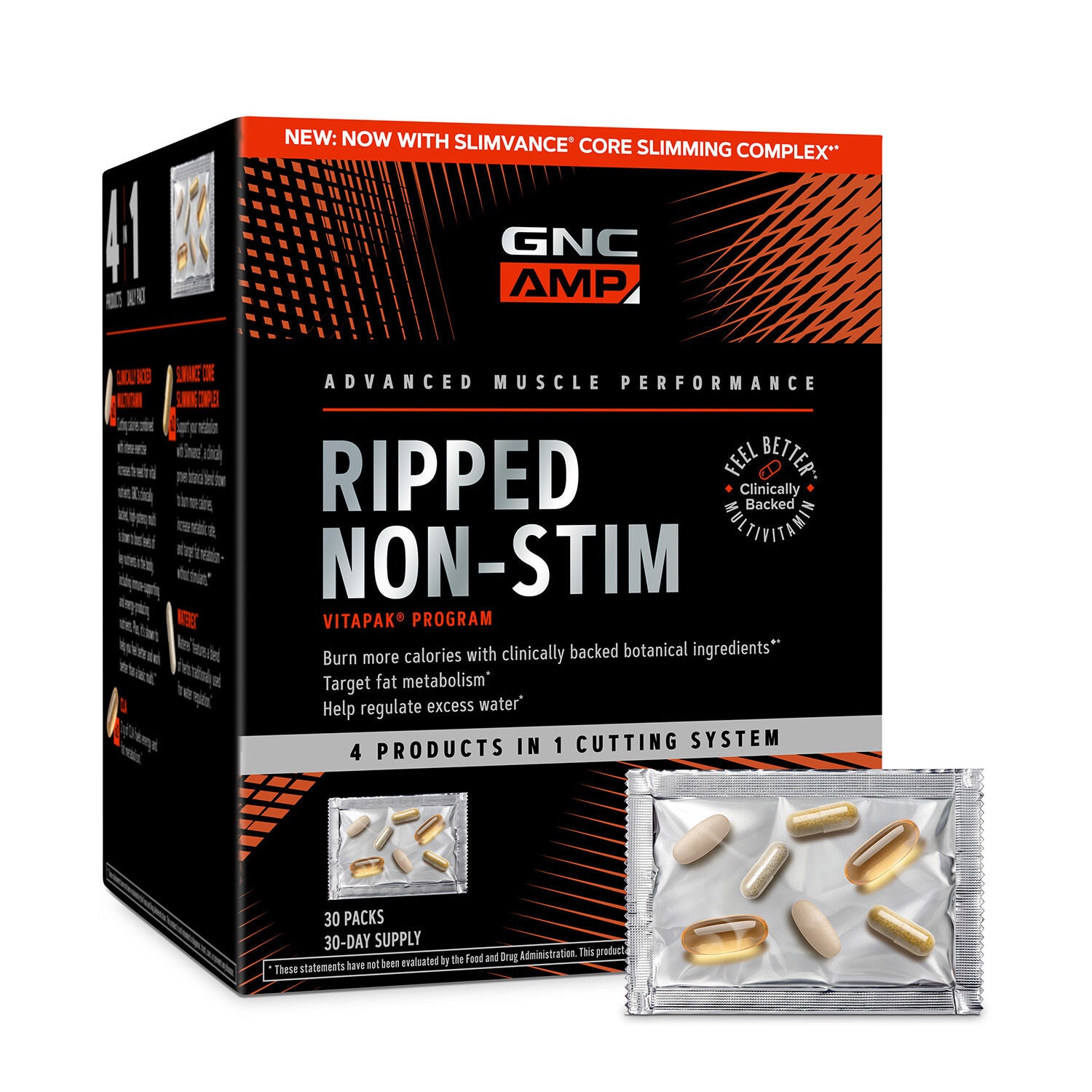 Ripped Non-Stim Vitapak (1 Month Supply)  | GNC