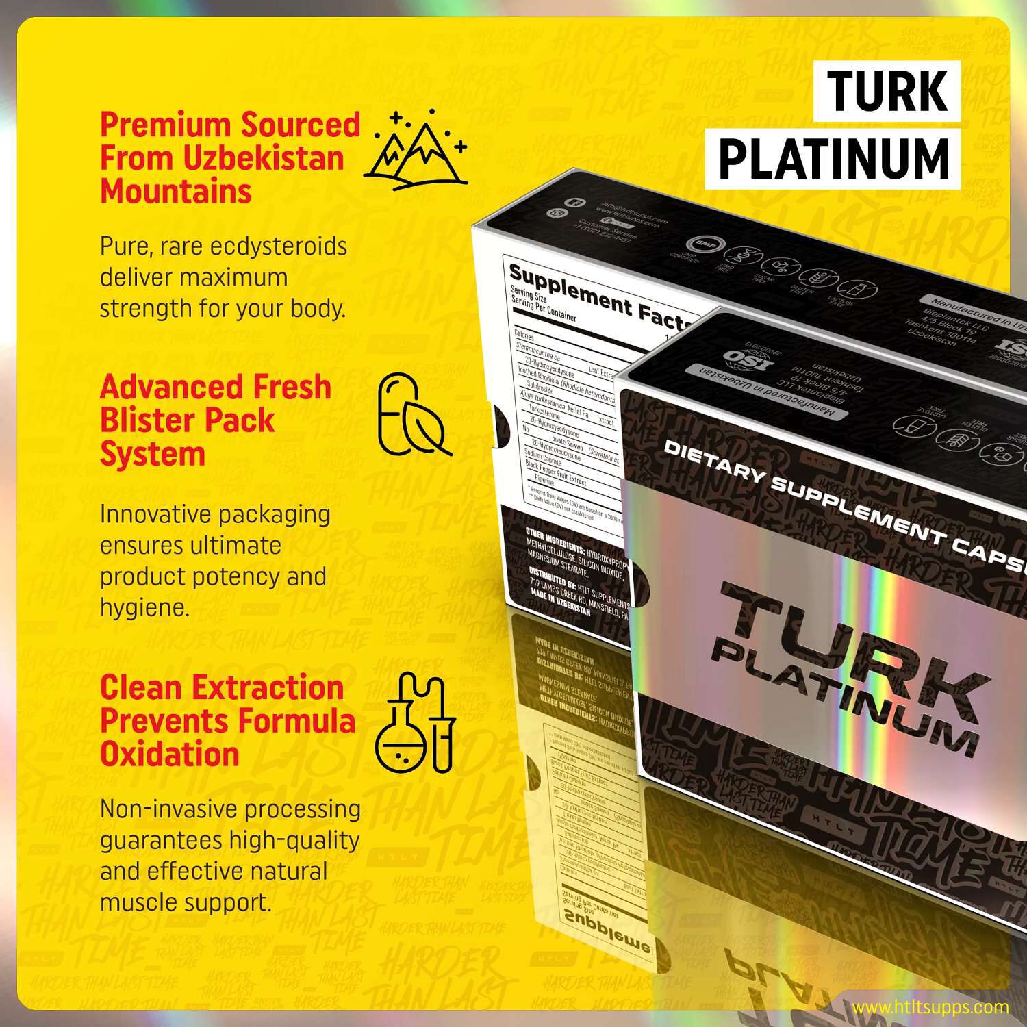 Turk Platinum (40 Capsules)  | GNC