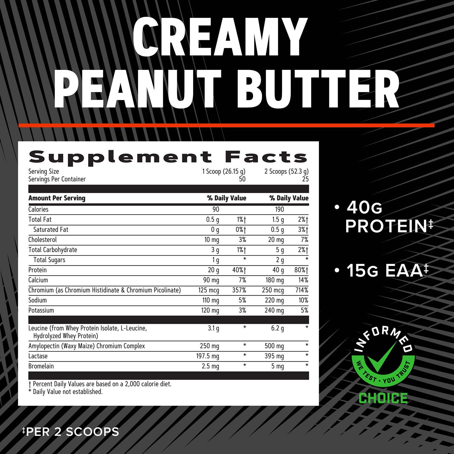 Wheybolic&trade; - Creamy Peanut Butter (25 Servings) Creamy Peanut Butter | GNC