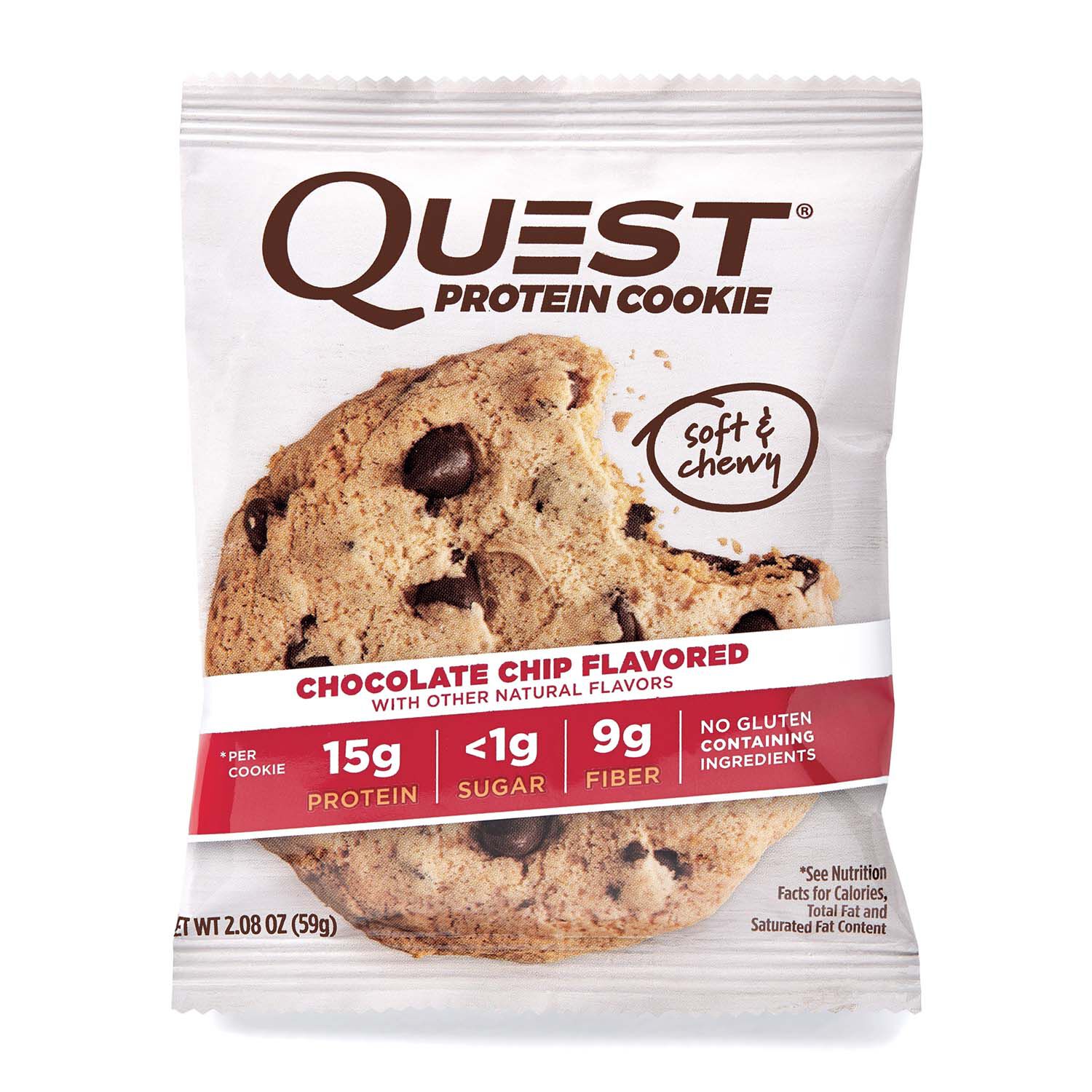 Quest® Quest® Protein Cookie Chocolate Chip GNC