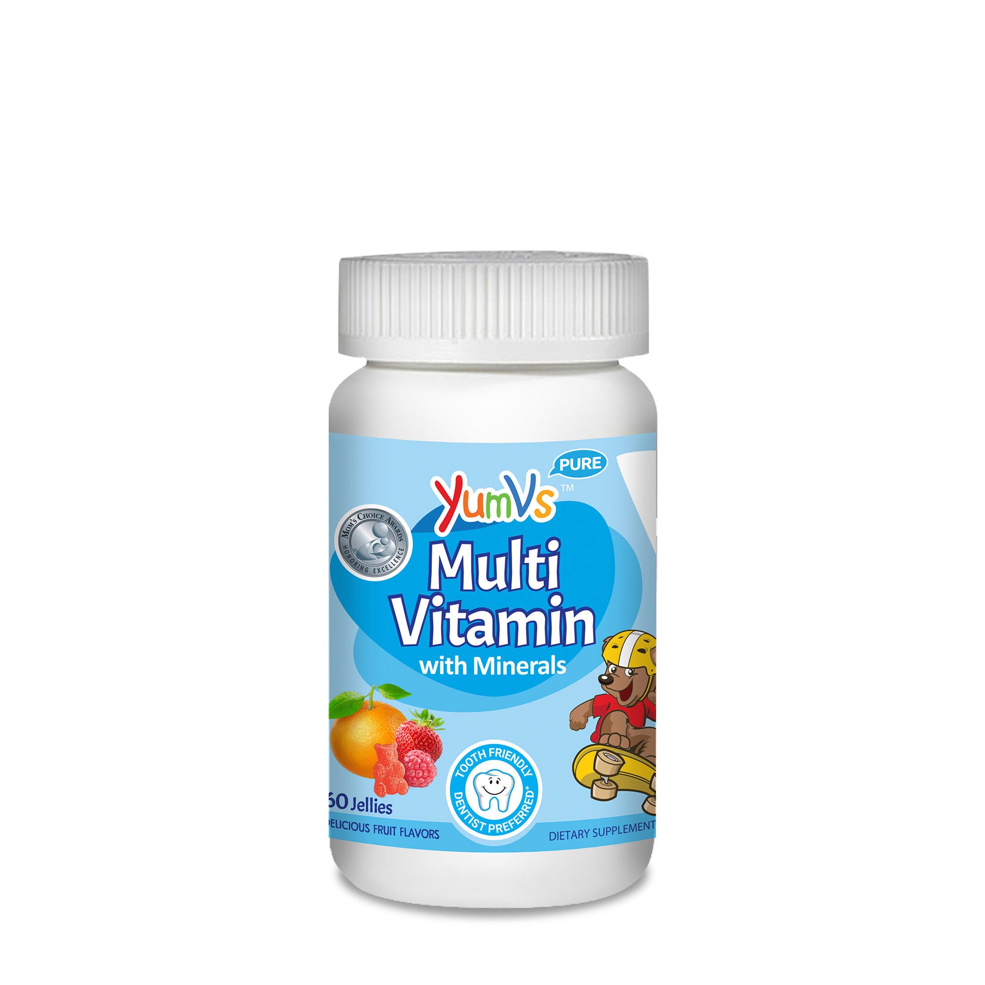 Multi Vitamin with Minerals - Fruit Flavors - 60 Jellies (30 Servings)  | GNC