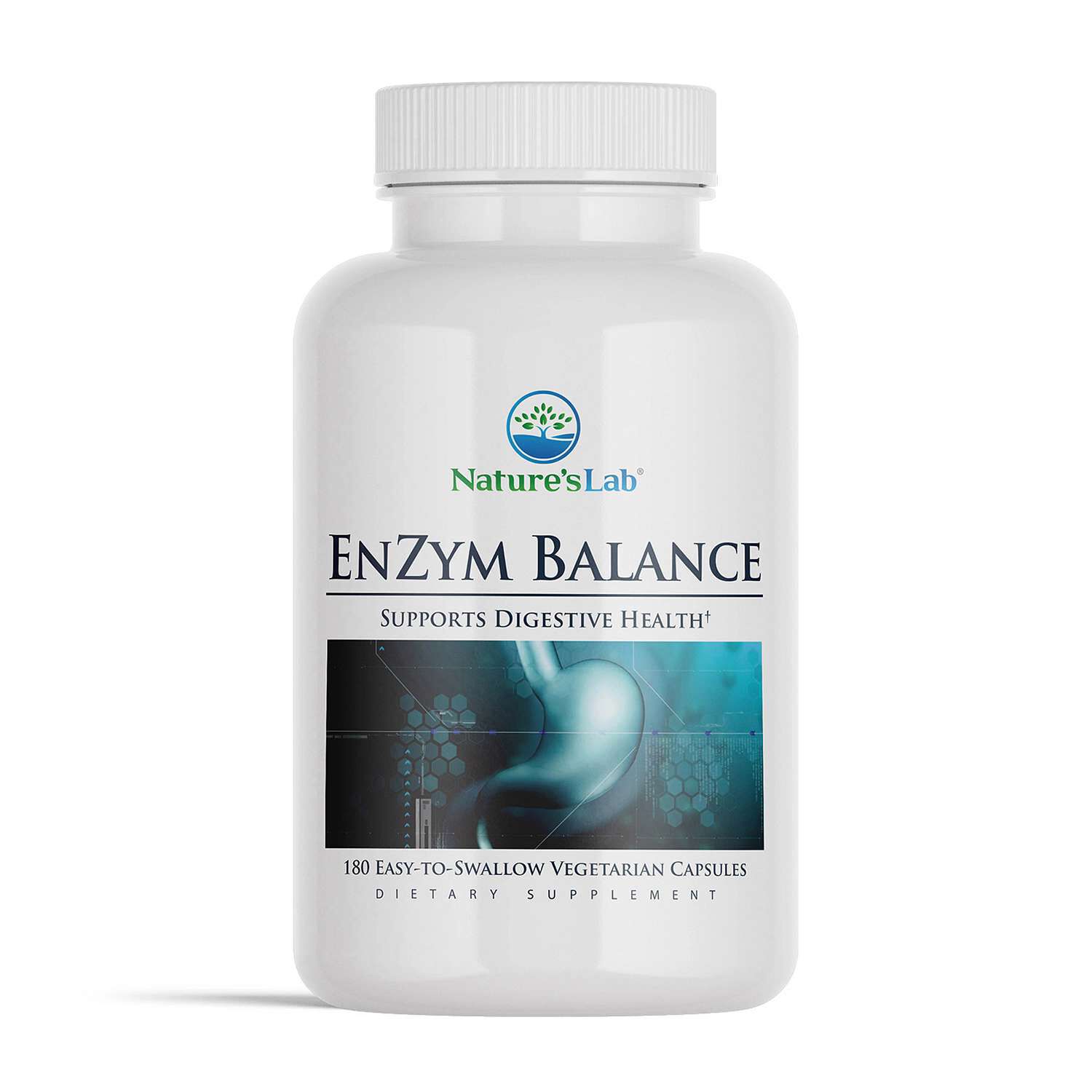 EnZym Balance - 180 Vegetarian Capsules (180 Servings)