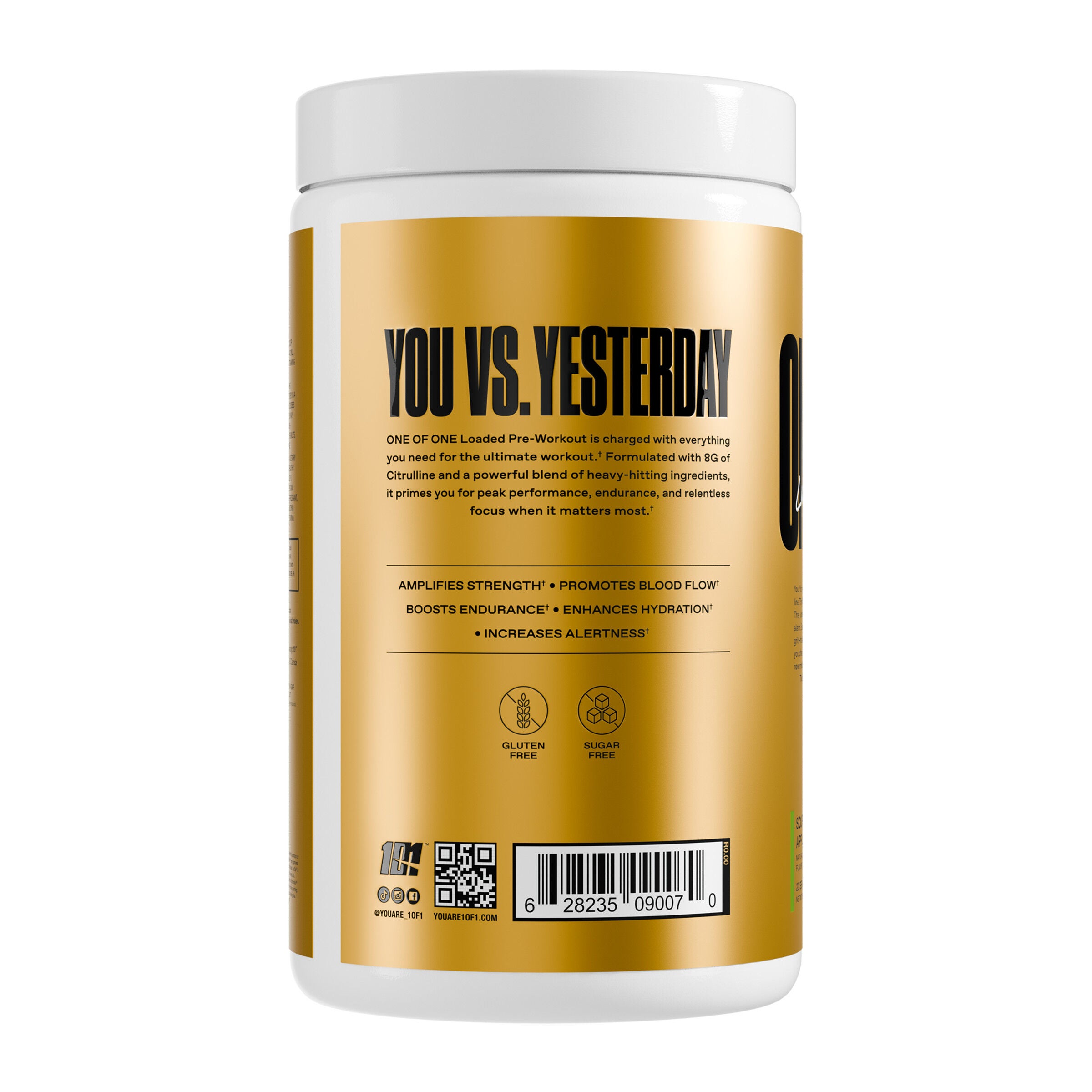 One of One Loaded Pre-Workout - Sour Green Apple (20 Servings)