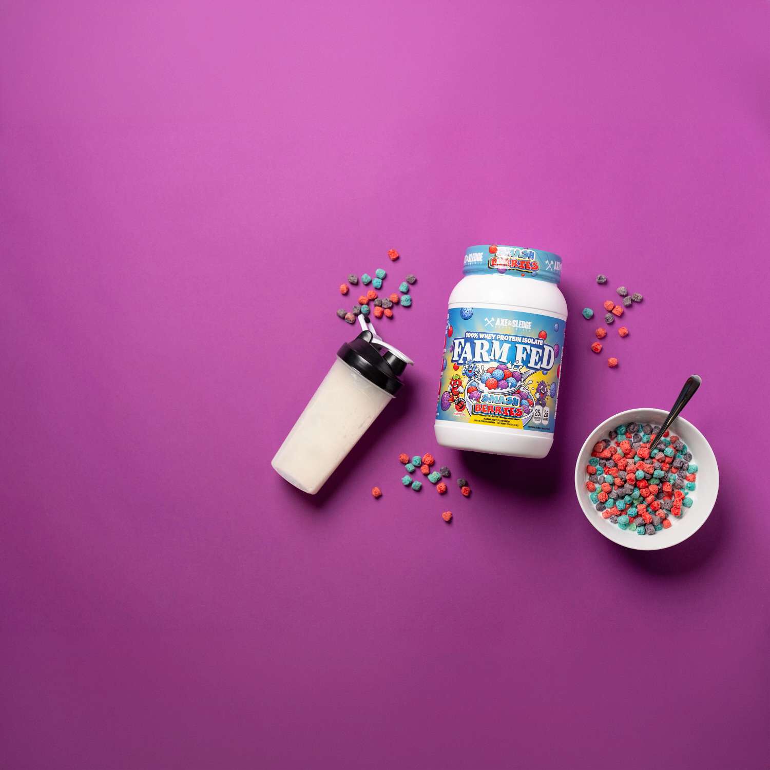 Farm Fed Protein - Smash Berries (25 Servings) Smash Berries | GNC