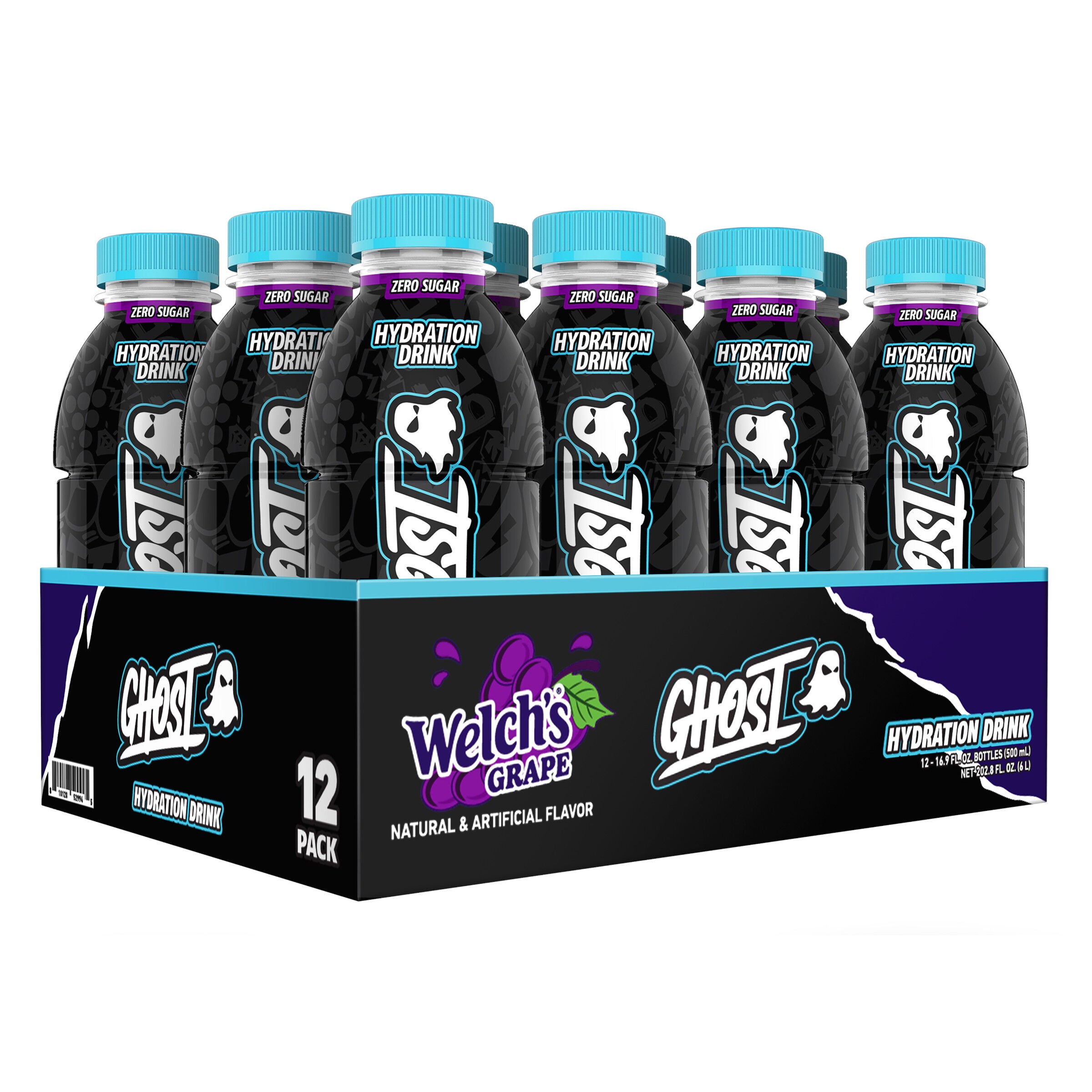Hydration Drink - Welch's Grape - 16.9oz. (12 Bottles)  | GNC